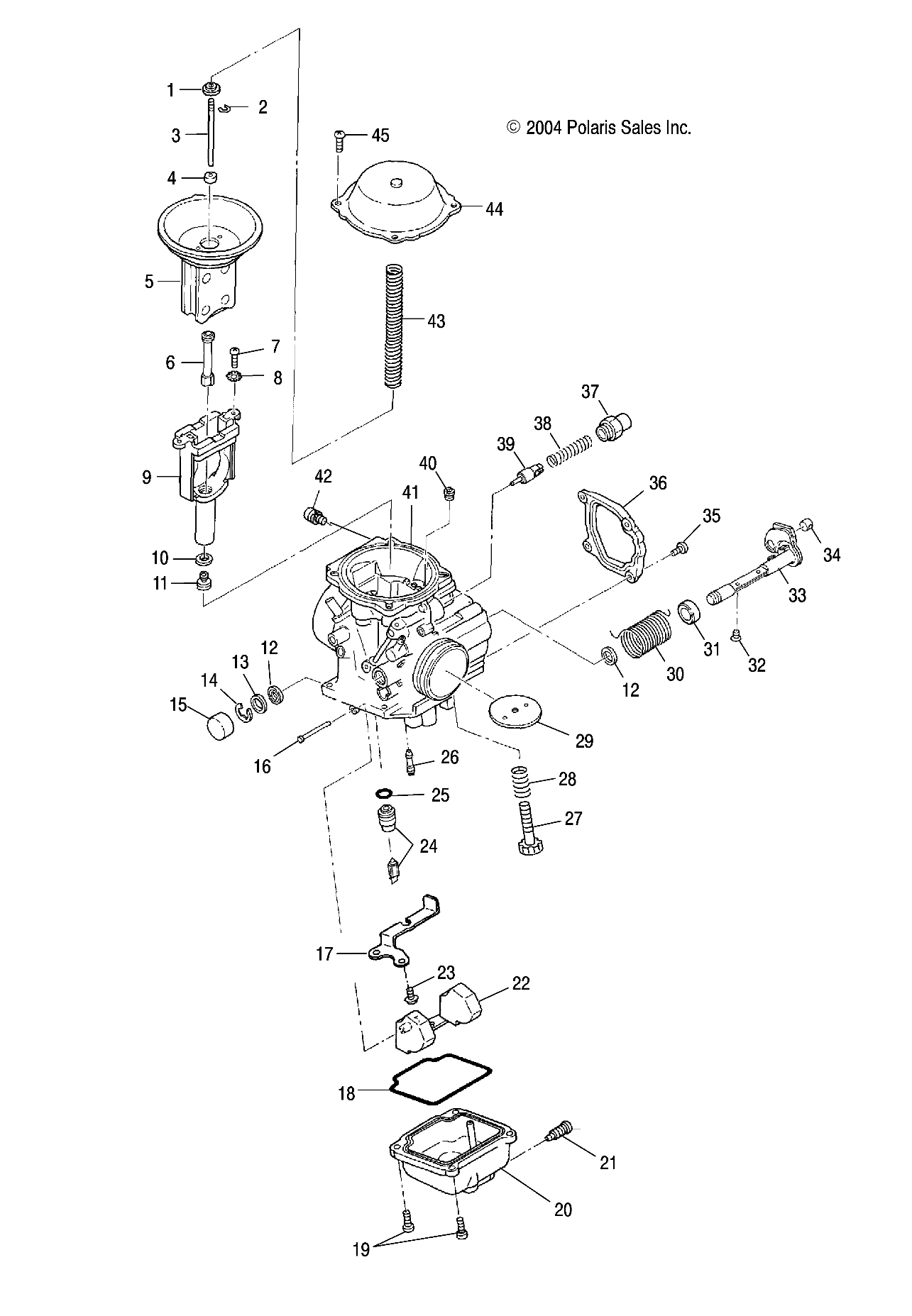 CARBURETOR - A05CB32AA (4994839483C10)