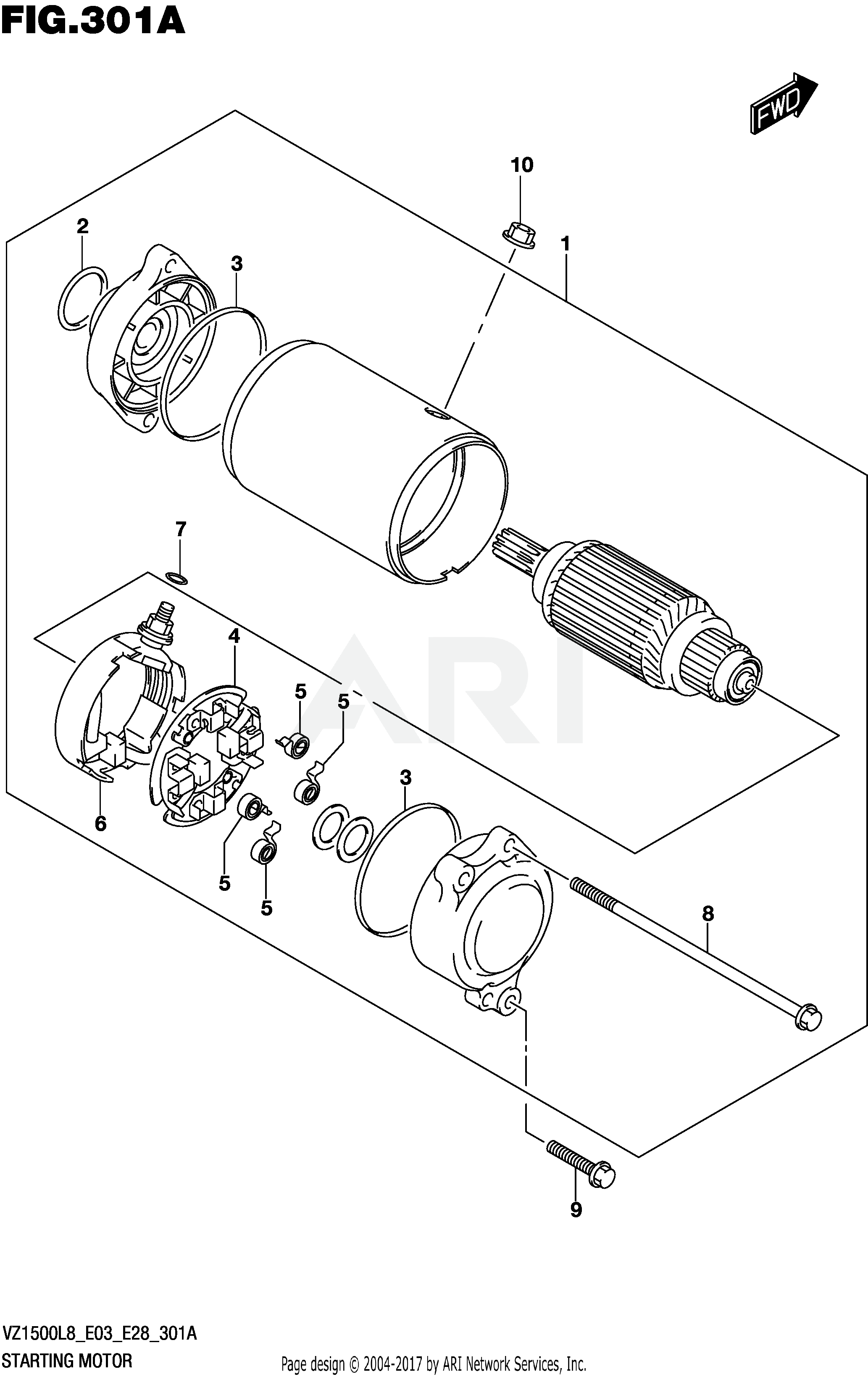 STARTING MOTOR