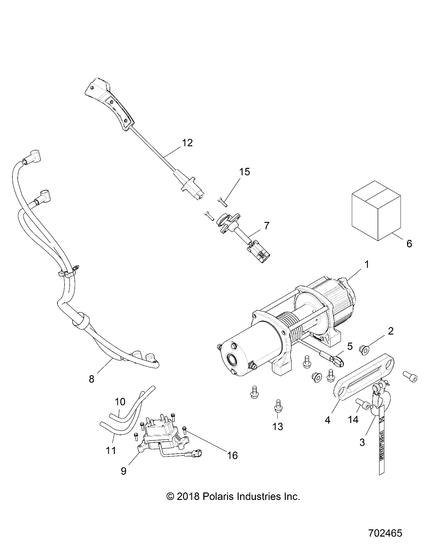 WINCH, R19RRM99AL (702465)