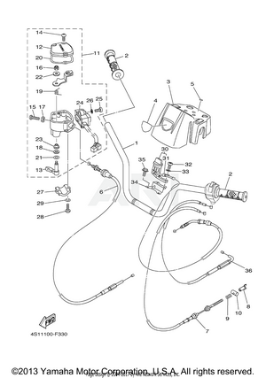 STEERING HANDLE & CABLE