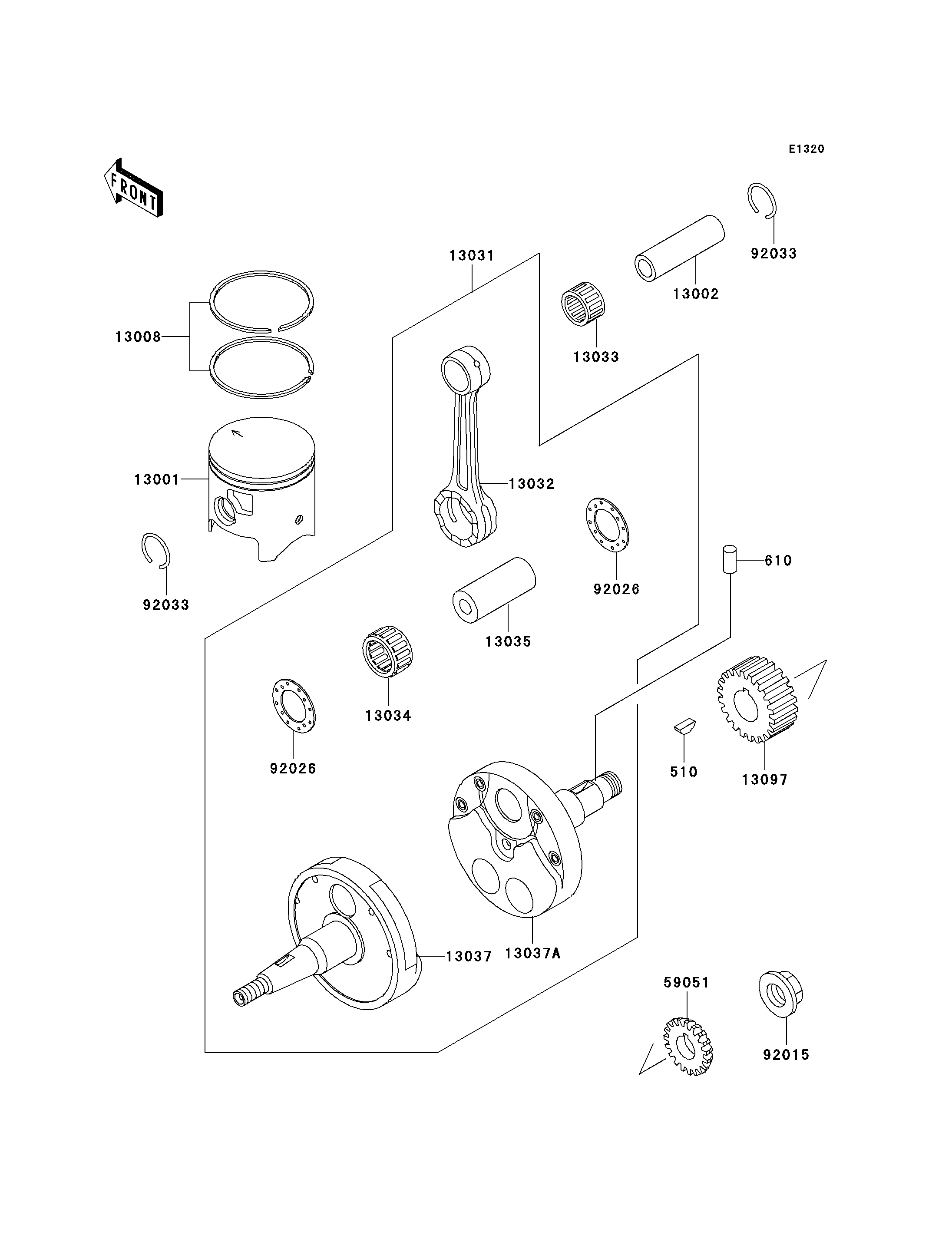 Crankshaft/Piston(s)