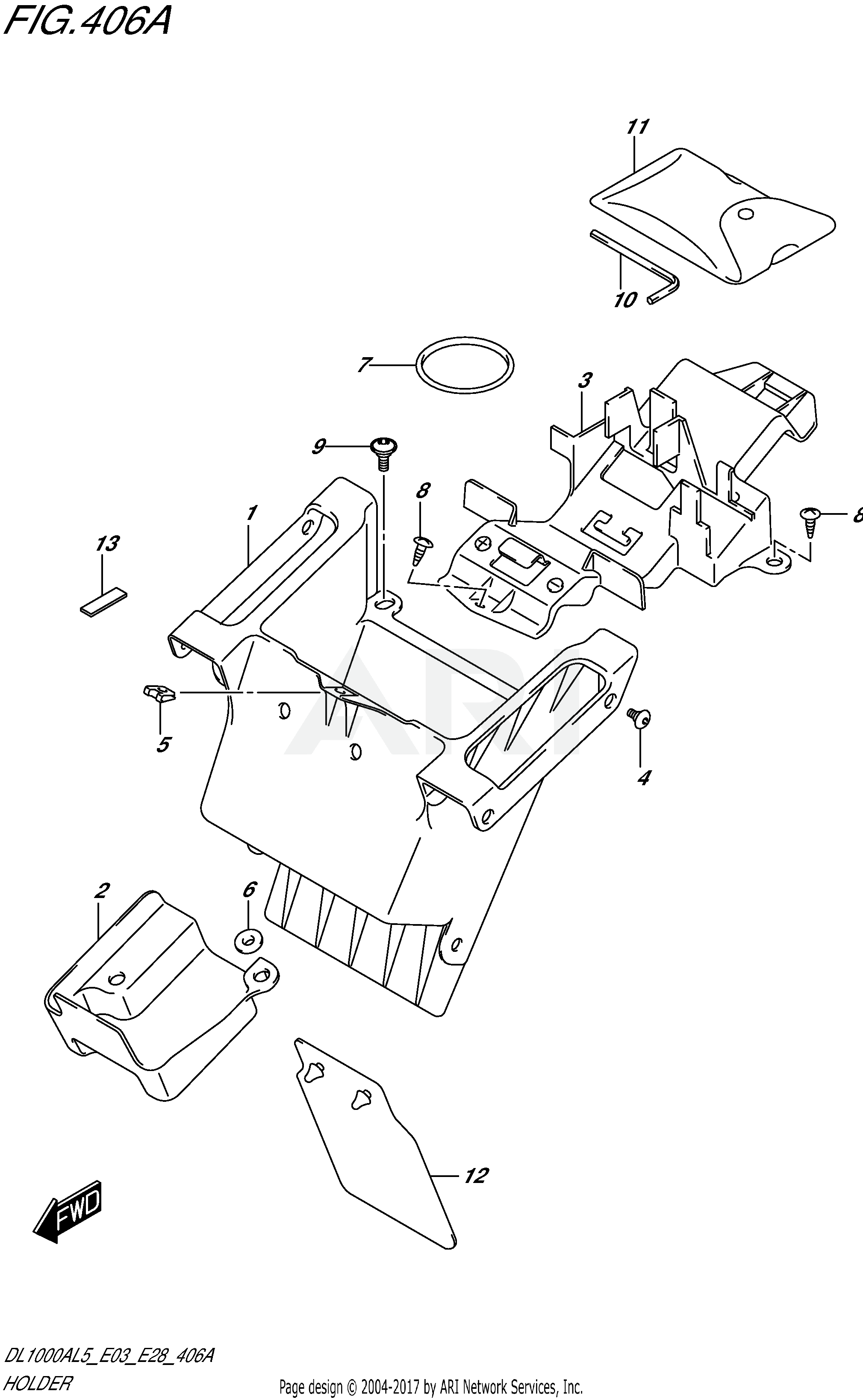 HOLDER (DL1000AL5 E03)