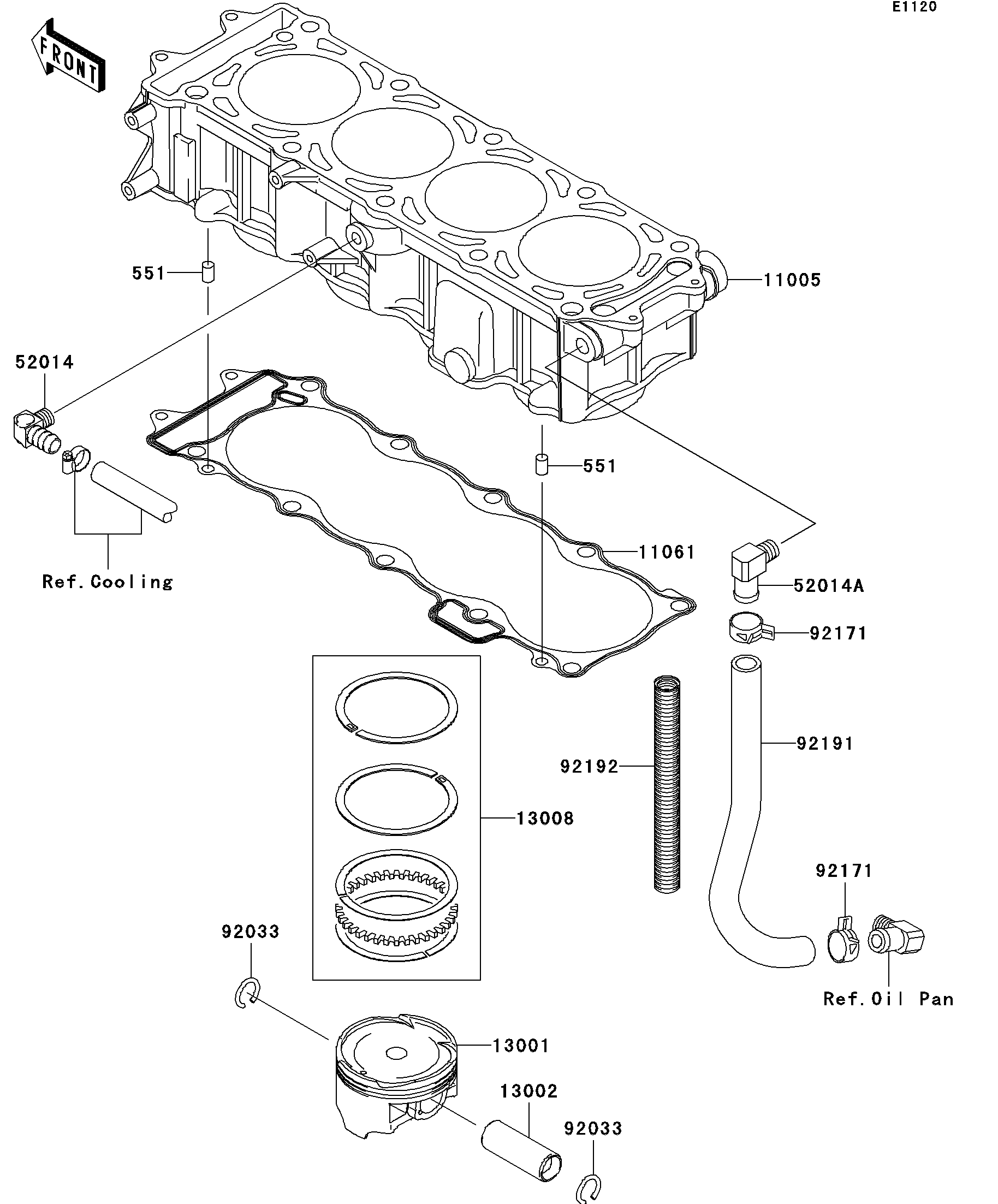 Cylinder/Piston(s)