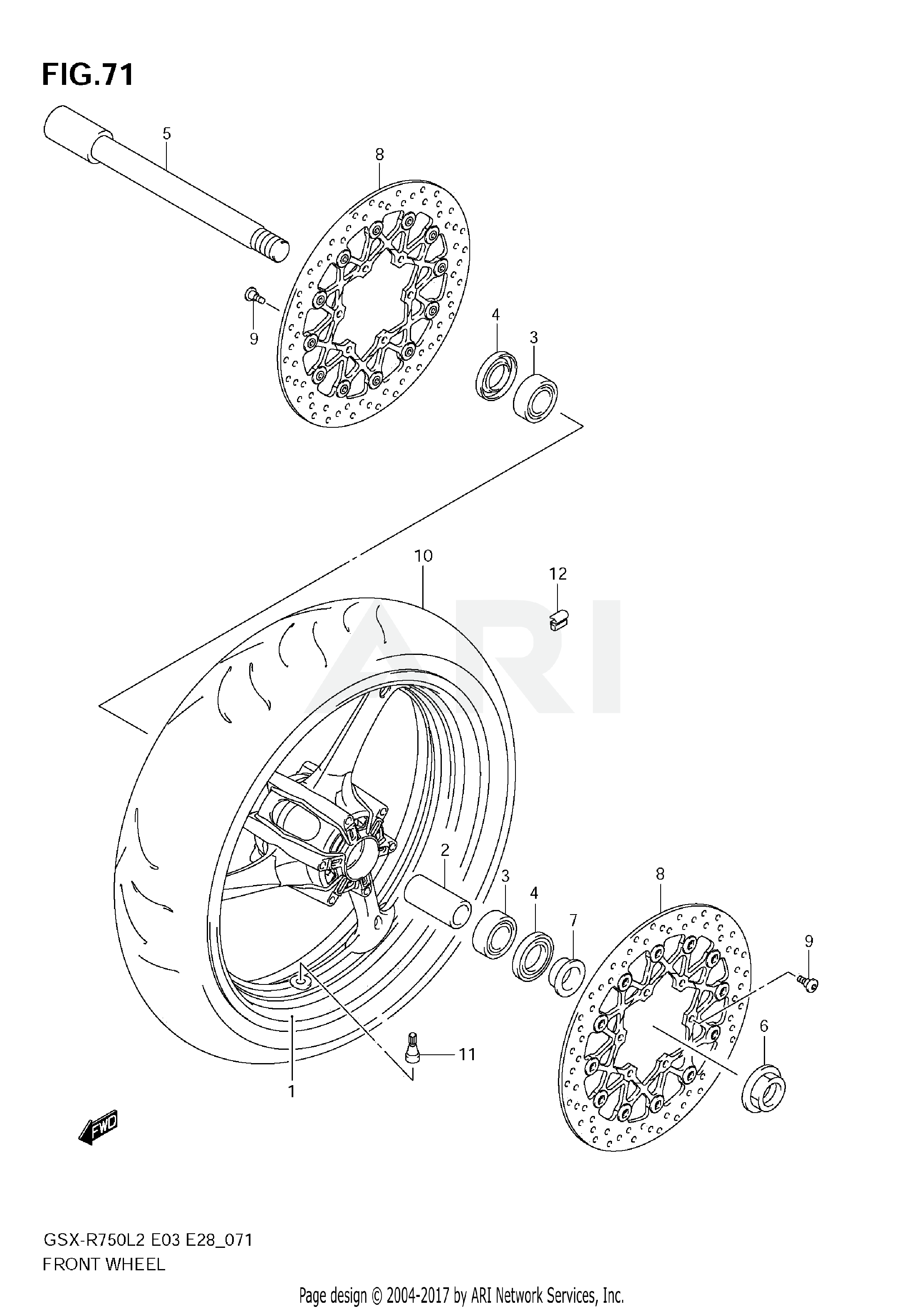 FRONT WHEEL