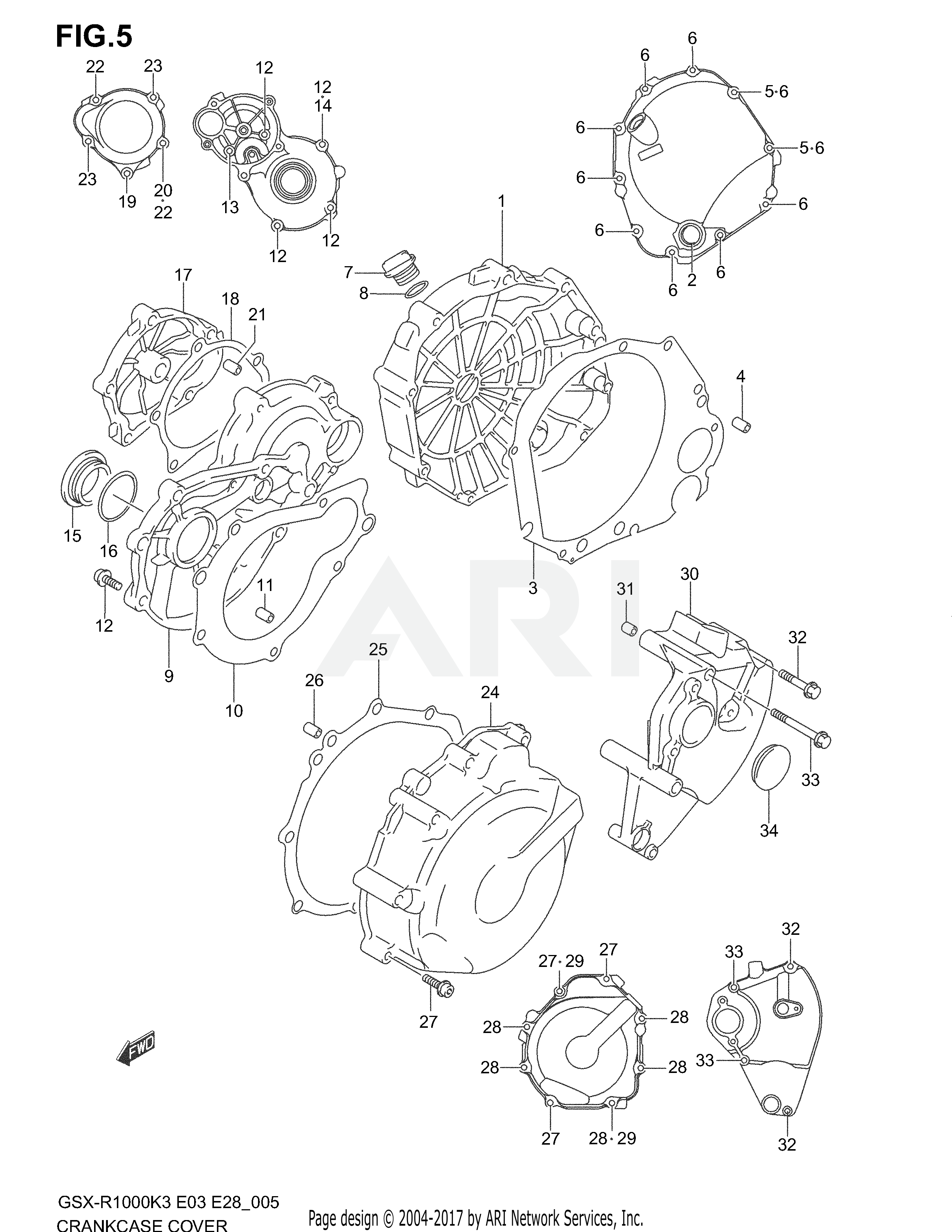 CRANKCASE COVER