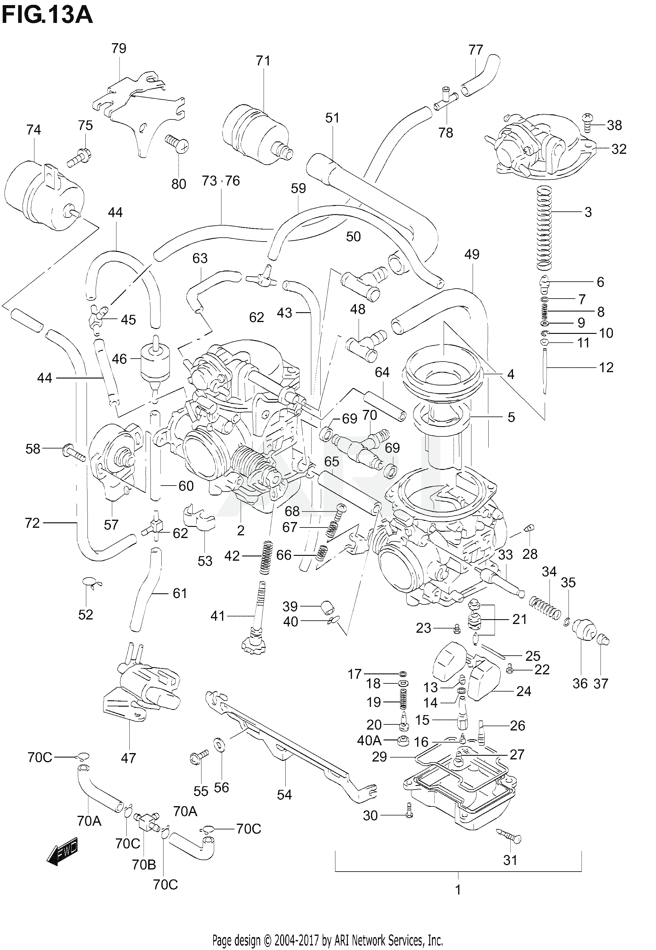 CARBURETOR (MODEL K4/K5/K6)