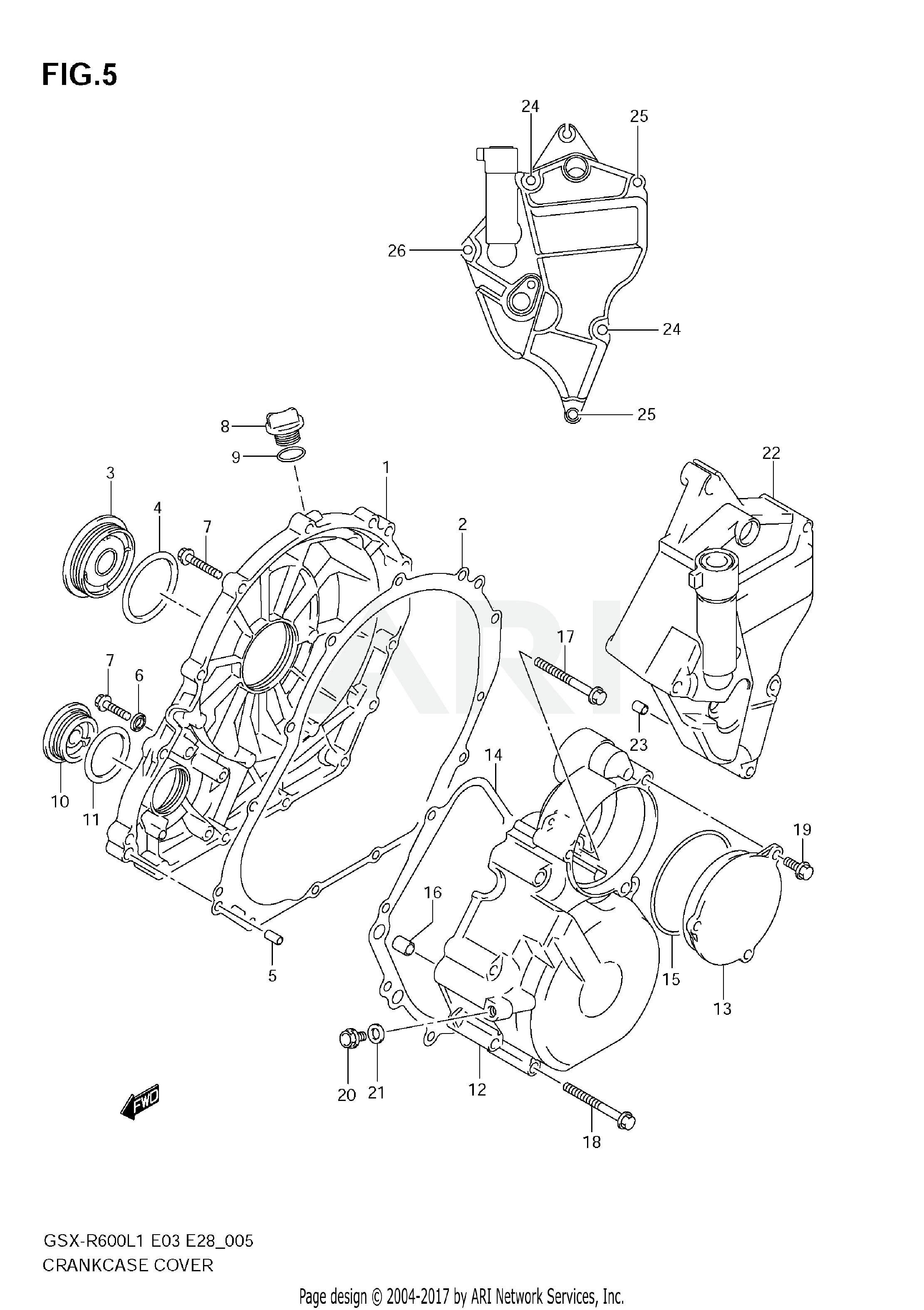 CRANKCASE COVER