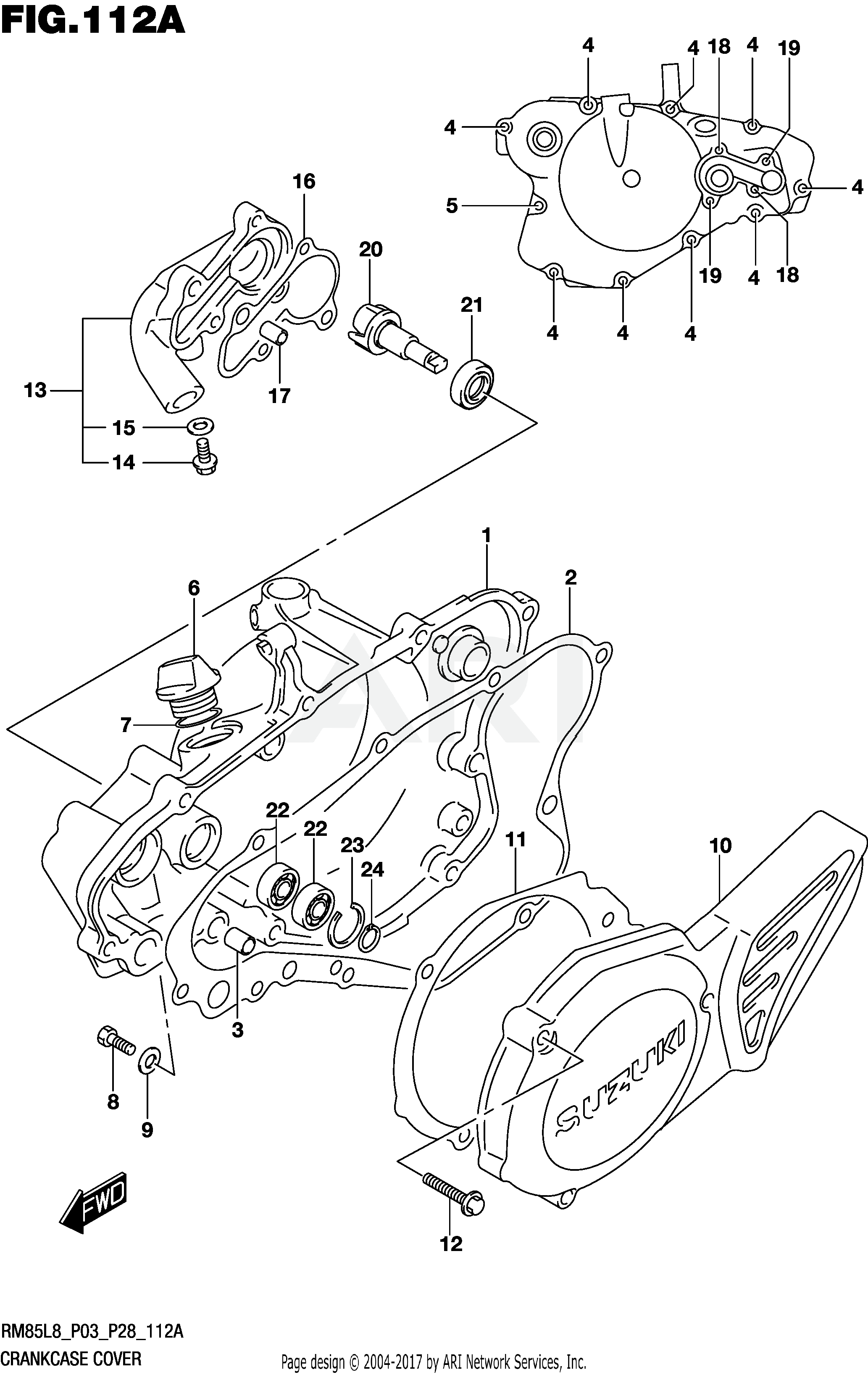 CRANKCASE COVER