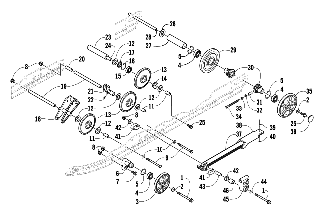 IDLER WHEEL ASSEMBLY