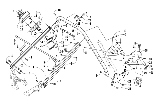 STEERING SUPPORT ASSEMBLY