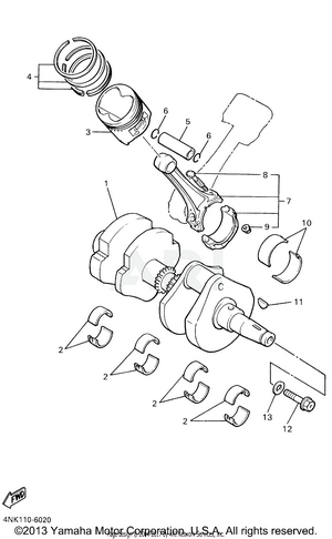 CRANKSHAFT PISTON