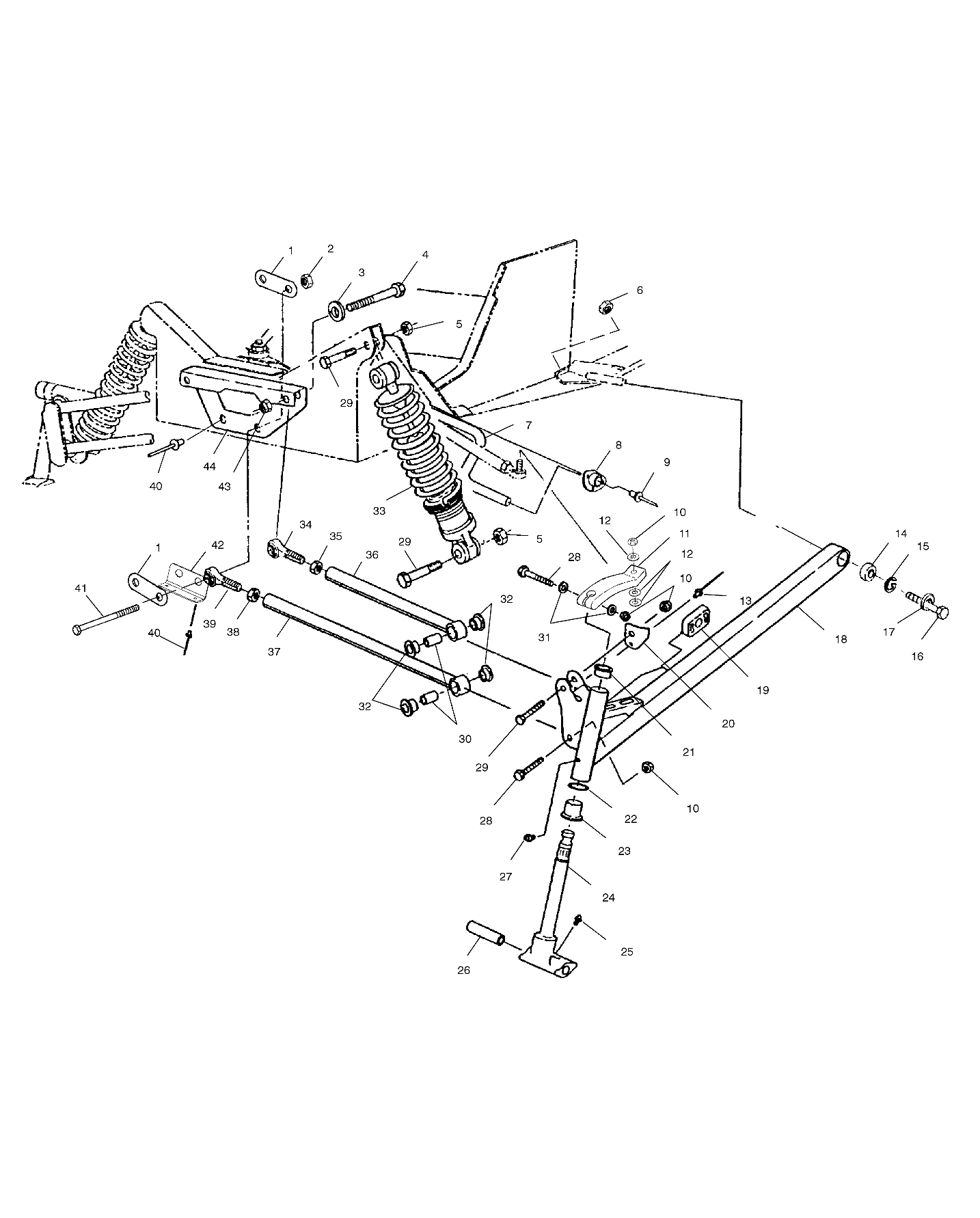 FRONT SUSPENSION - S01SB8AS (4960686068B003)