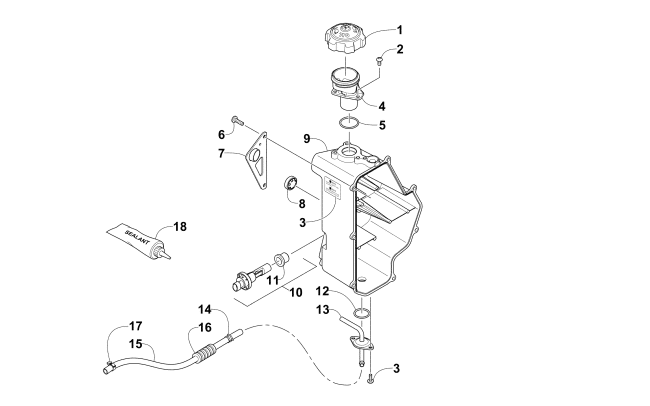 OIL TANK ASSEMBLY