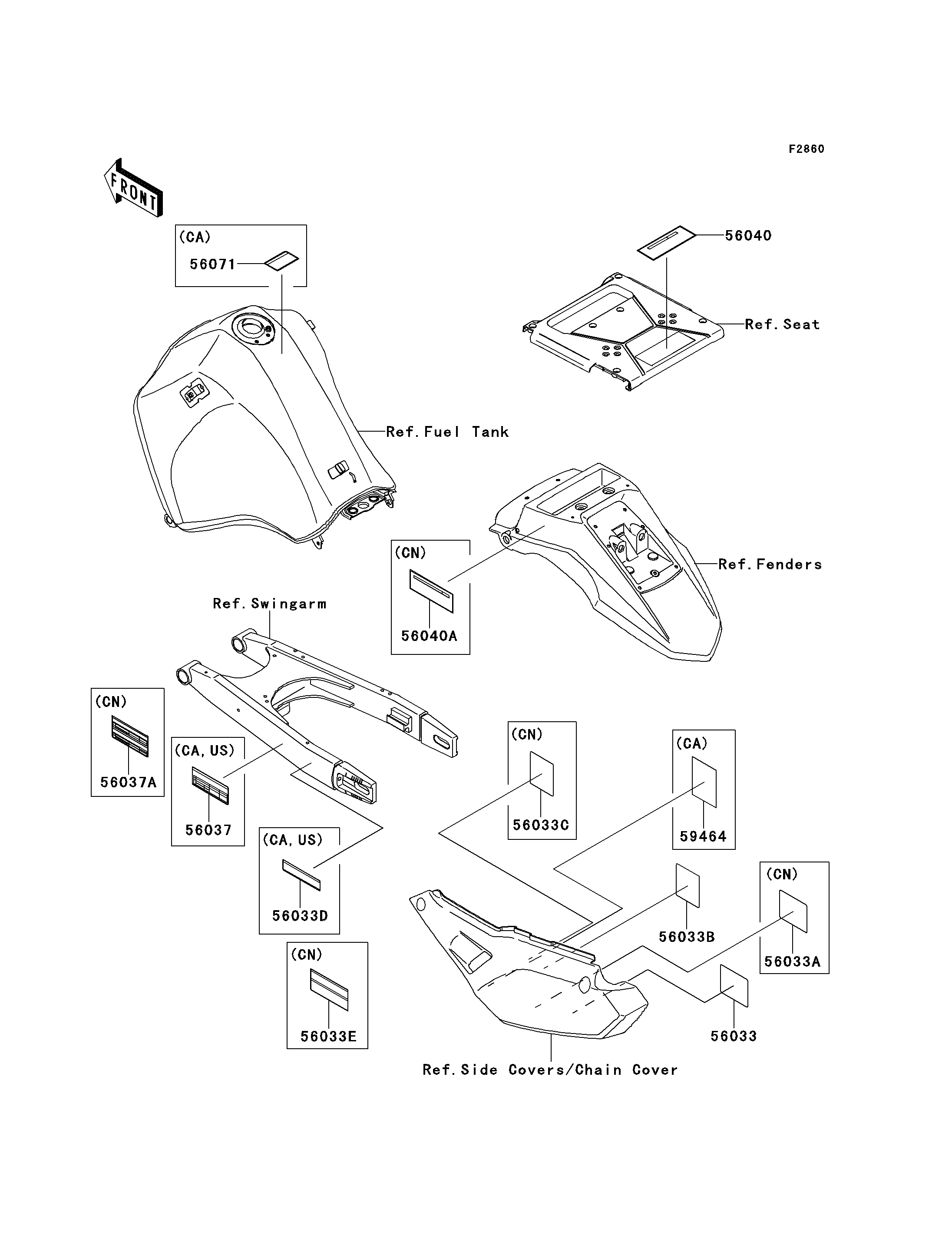 Labels(EBF/ECF)