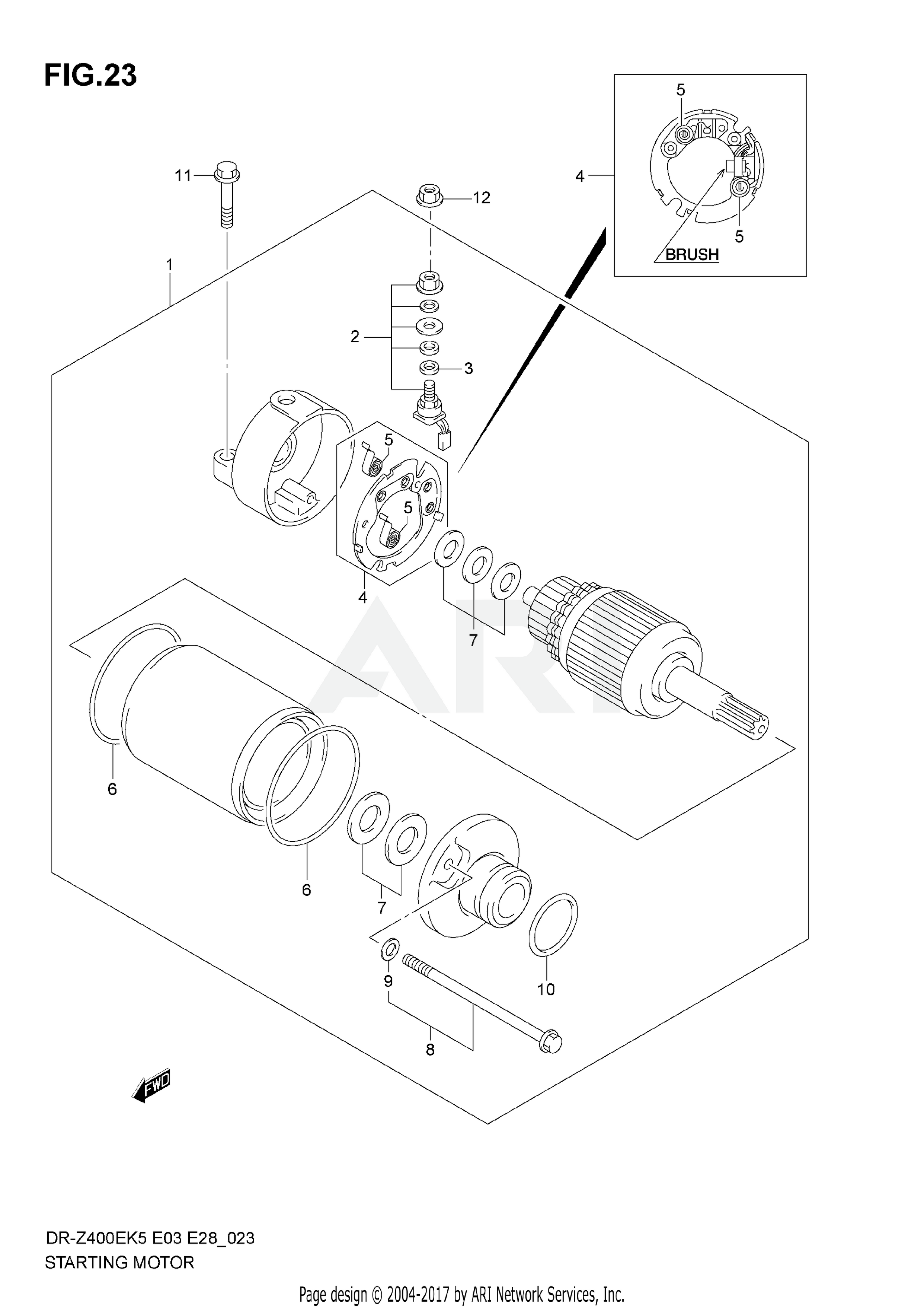 STARTING MOTOR