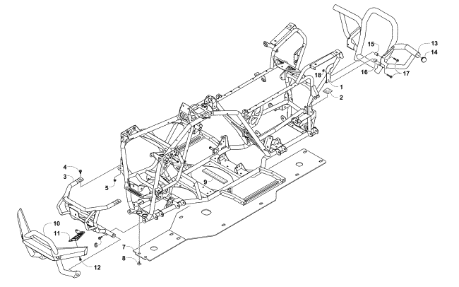 FRAME AND RELATED PARTS