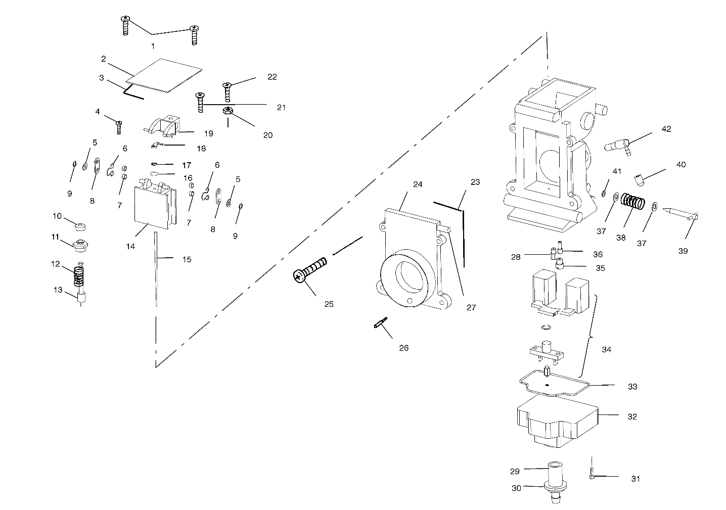 CARBURETOR - S00NP6ES (4958115811C011)