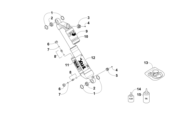 FRONT SUSPENSION SHOCK ABSORBER