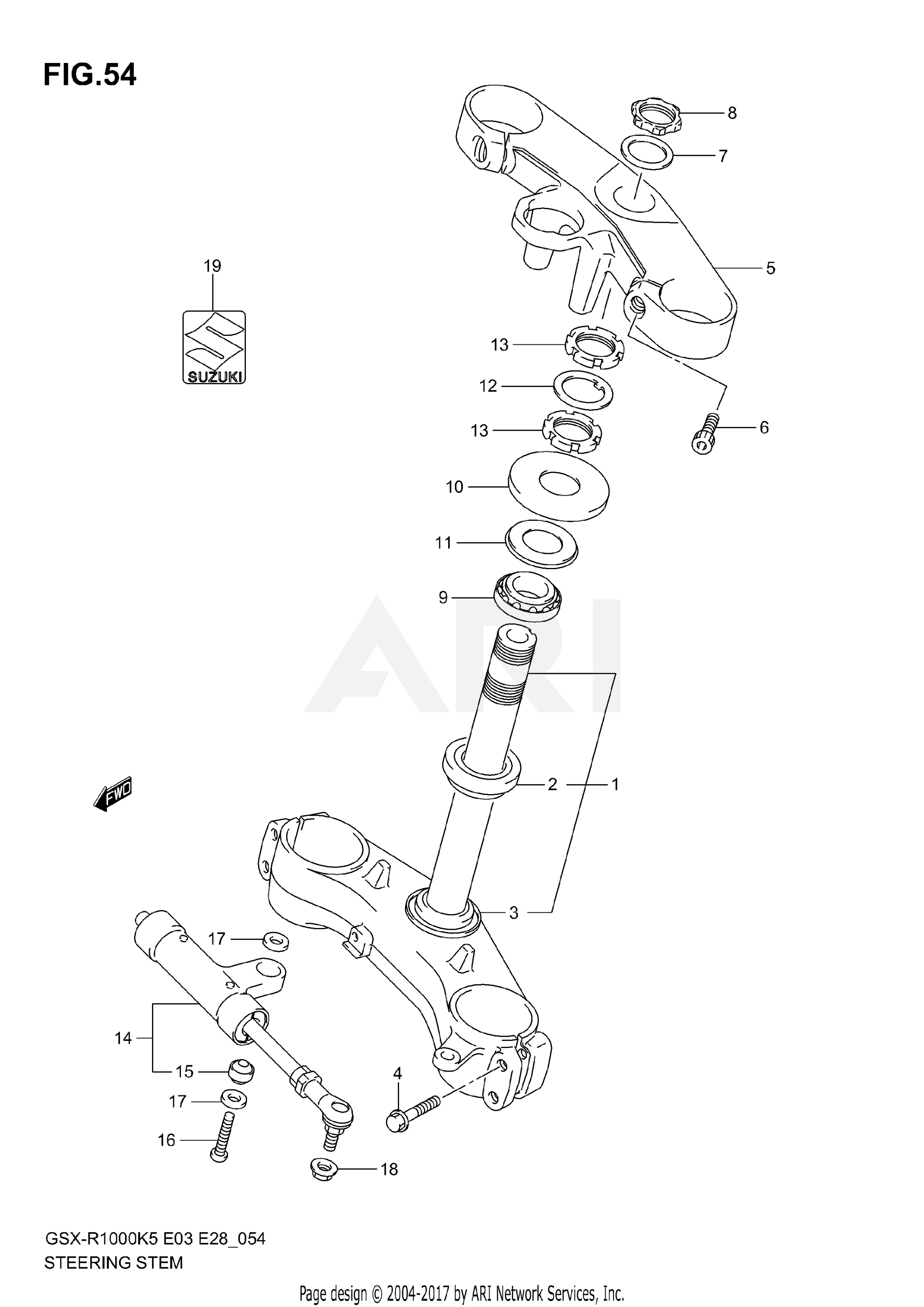 STEERING STEM