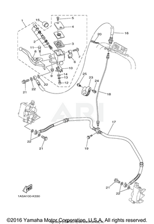 FRONT MASTER CYLINDER