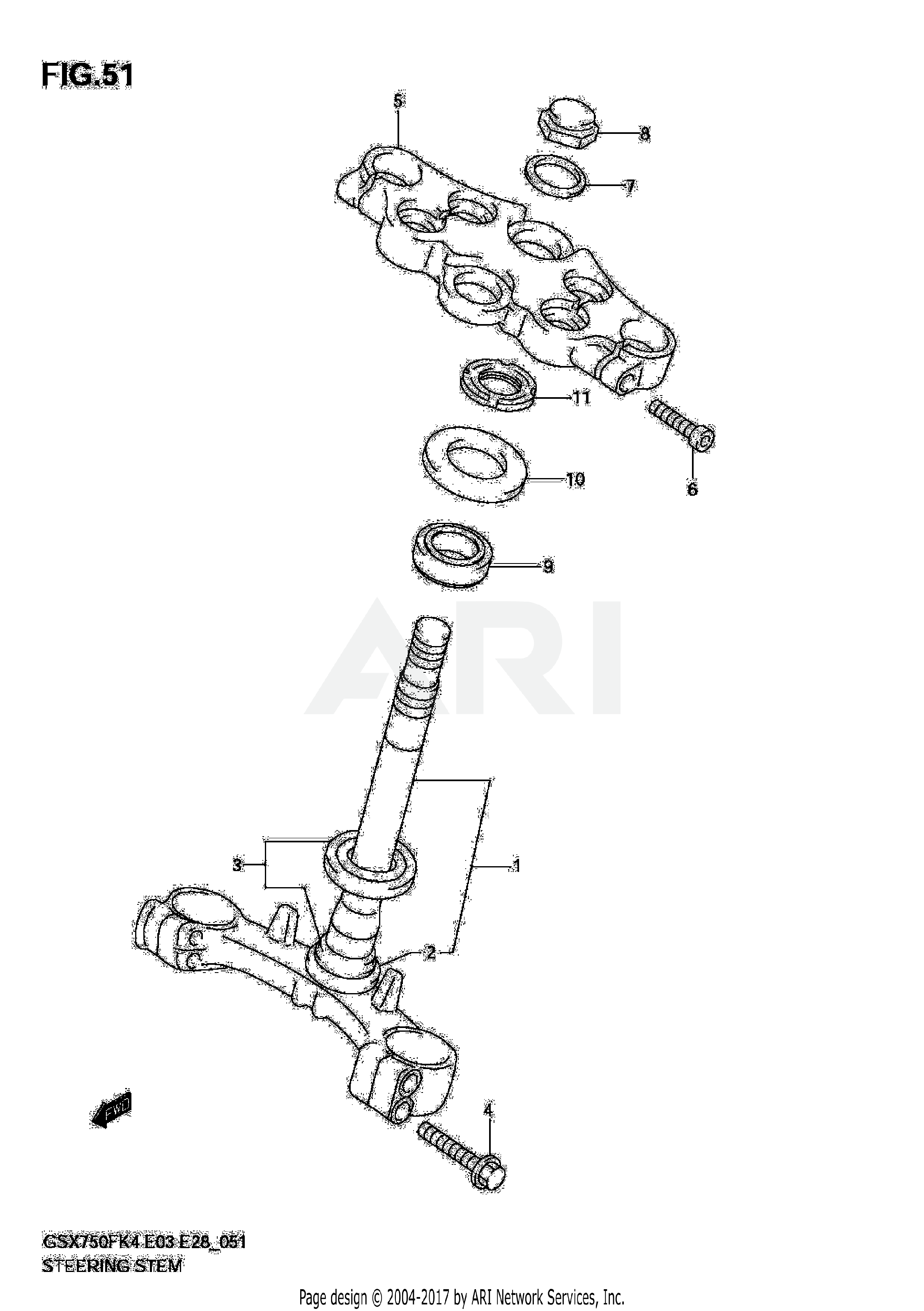 STEERING STEM