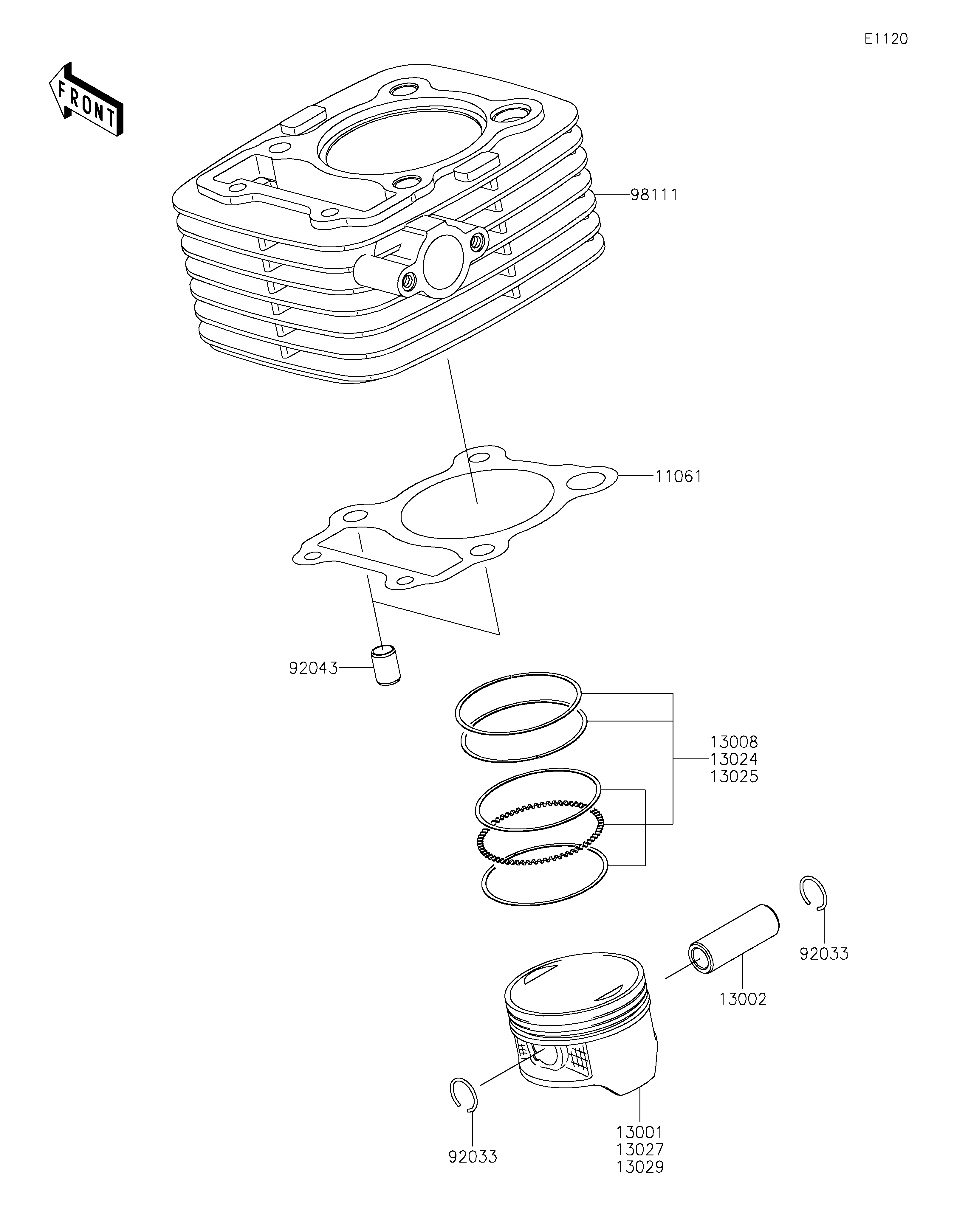 Cylinder/Piston(s)