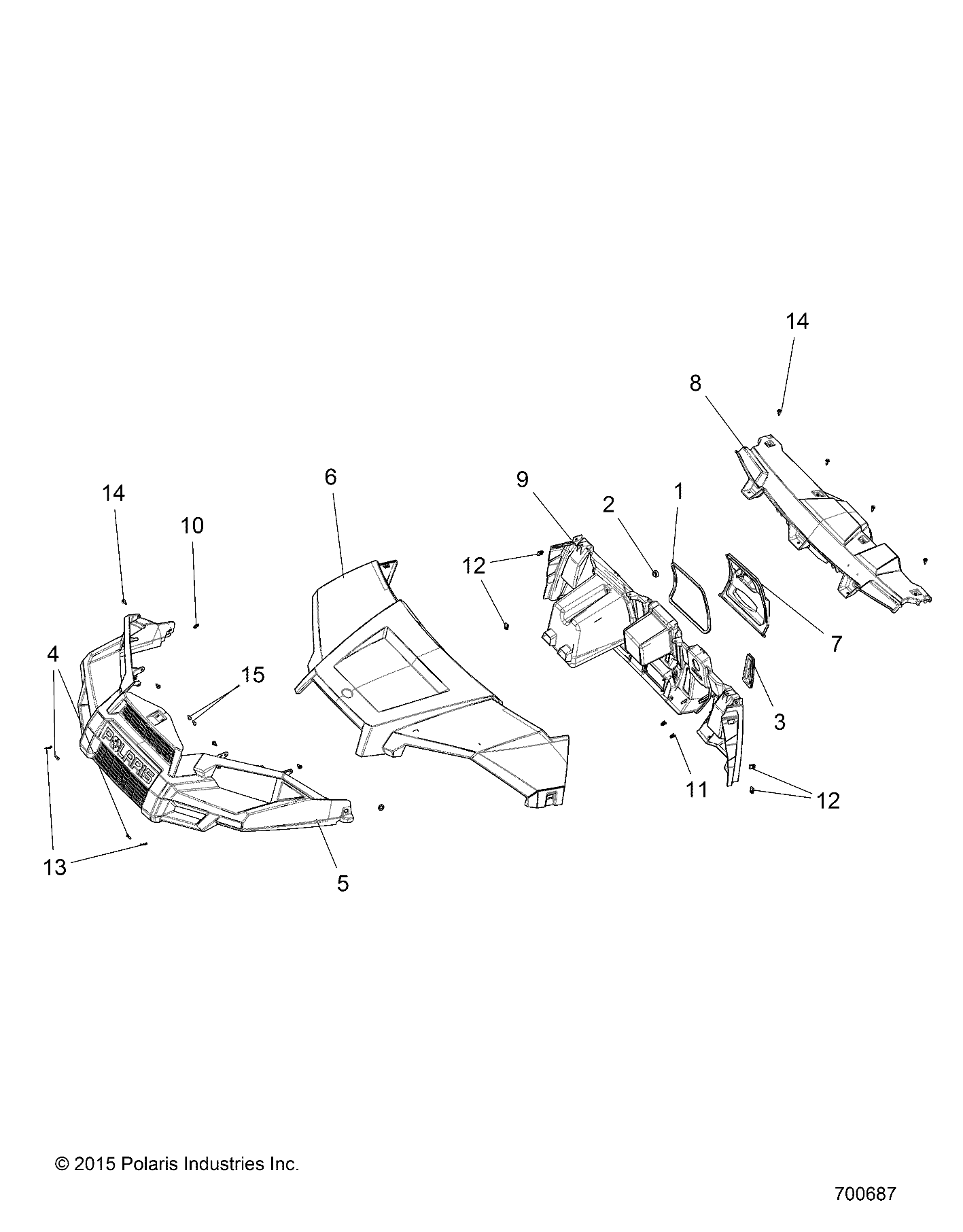 BODY, HOOD, DASH and GRILL - R18RMAL4G9 (700687)