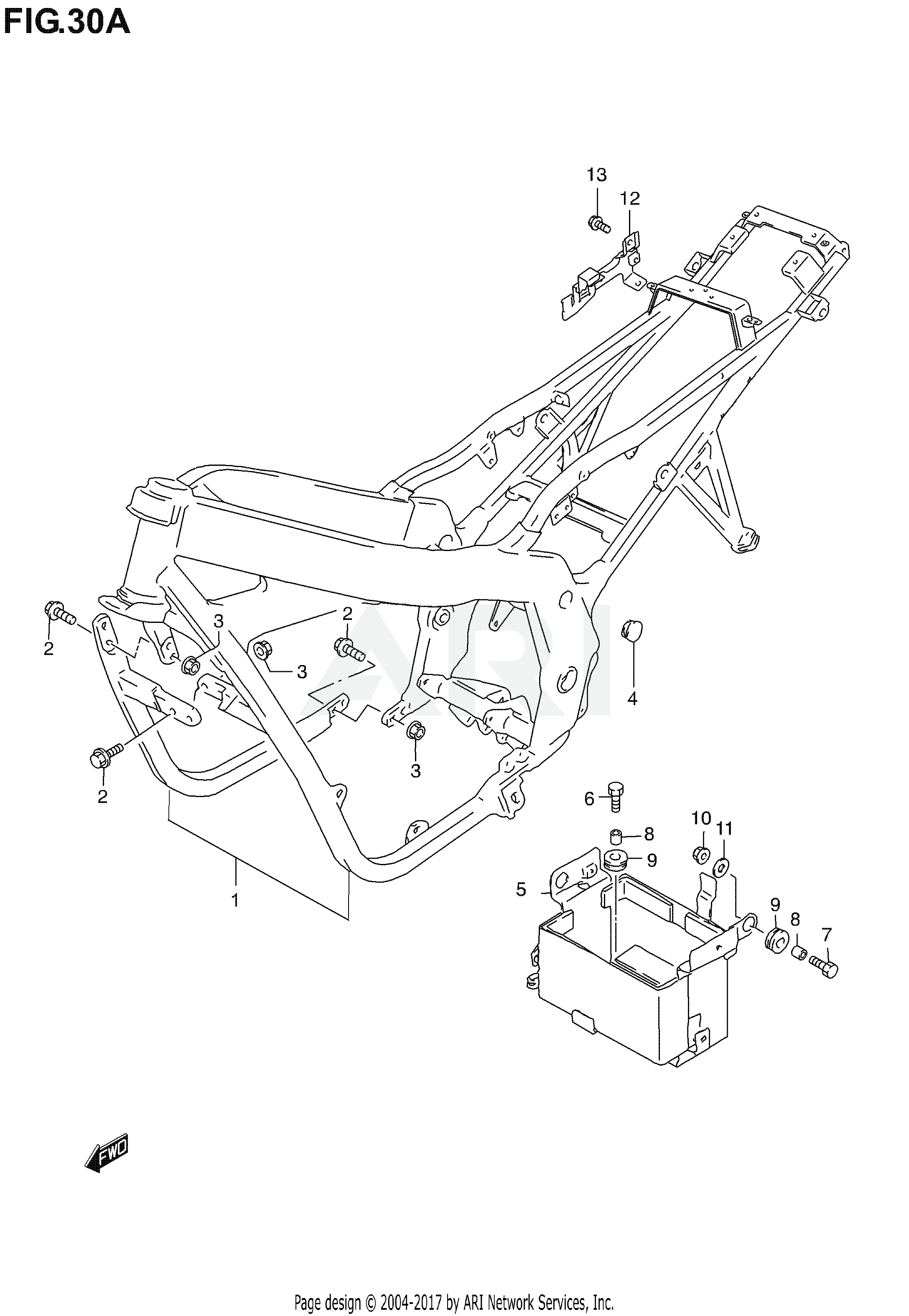 FRAME (MODEL K4/K5/K6)