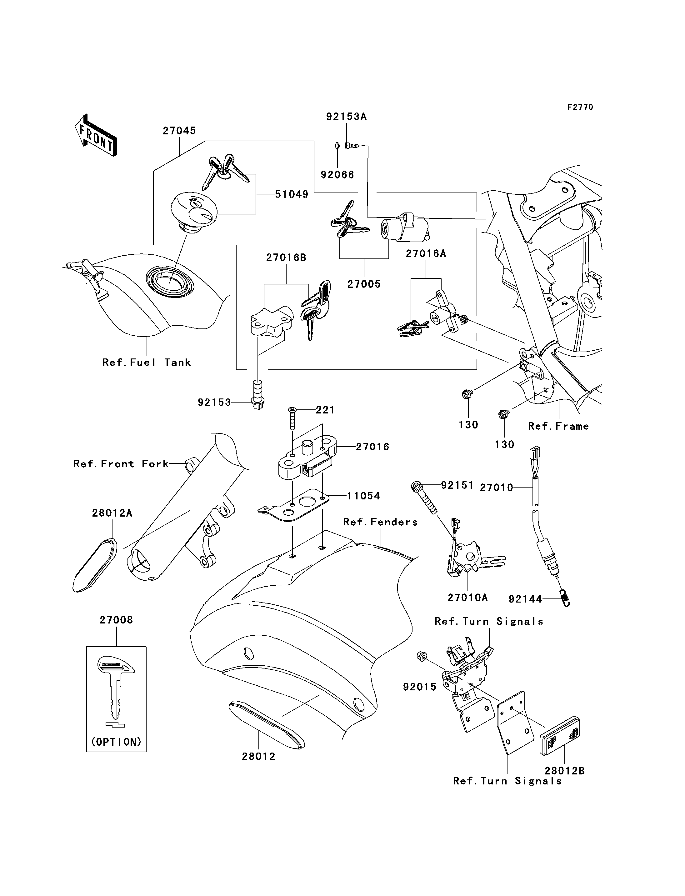 Ignition Switch/Locks/Reflectors