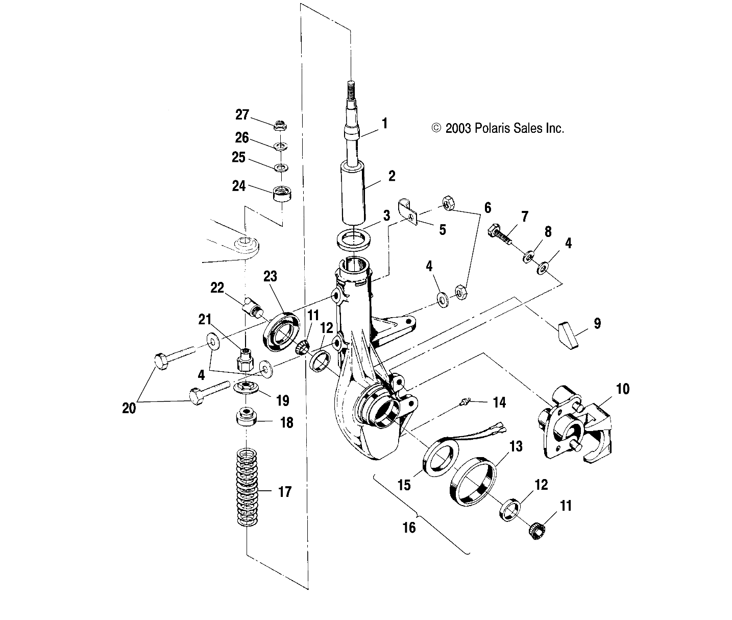 FRONT STRUT - A00CH50AA (4959905990B007)