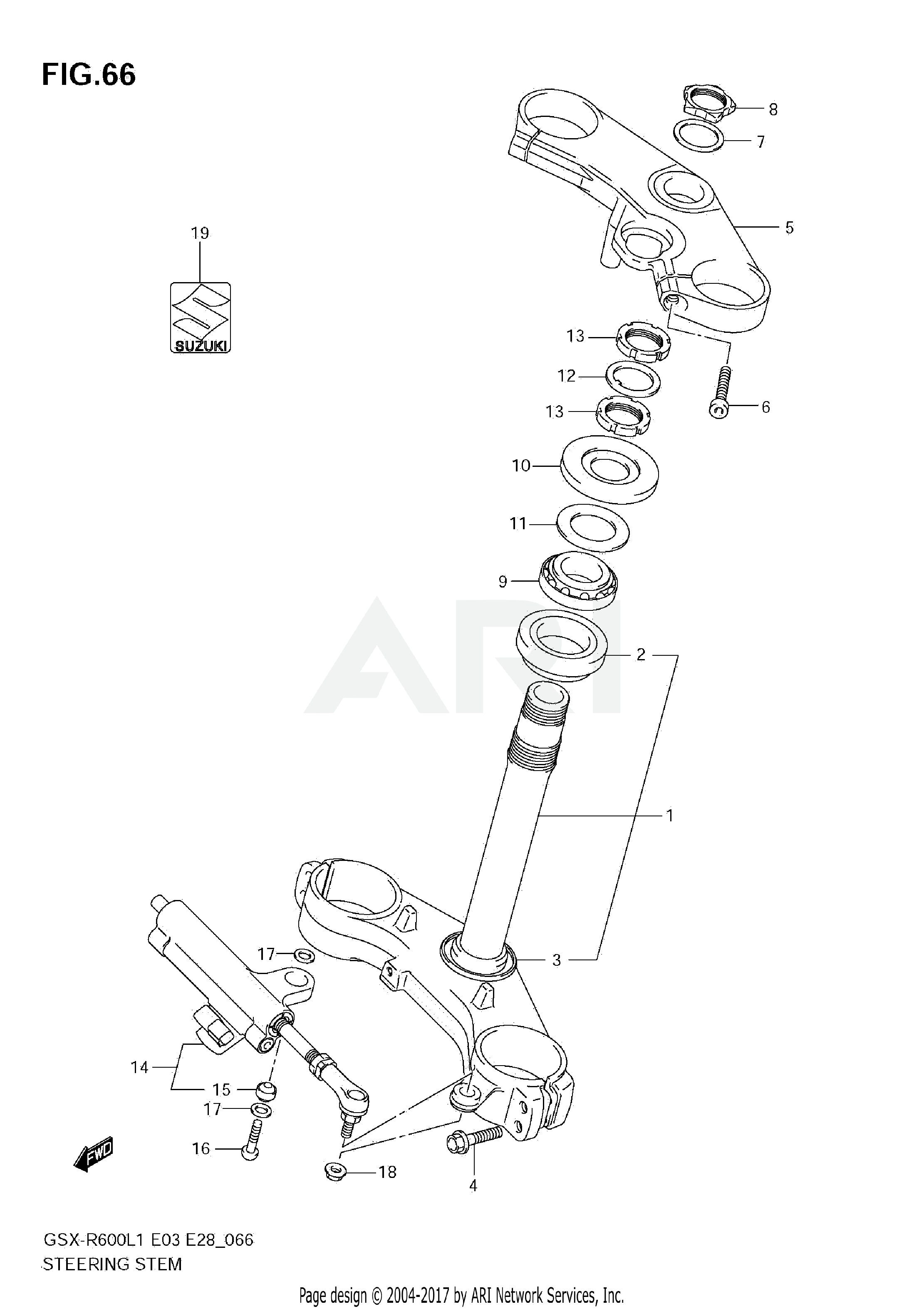 STEERING STEM