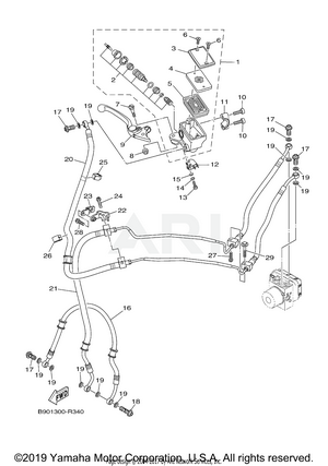 FRONT MASTER CYLINDER