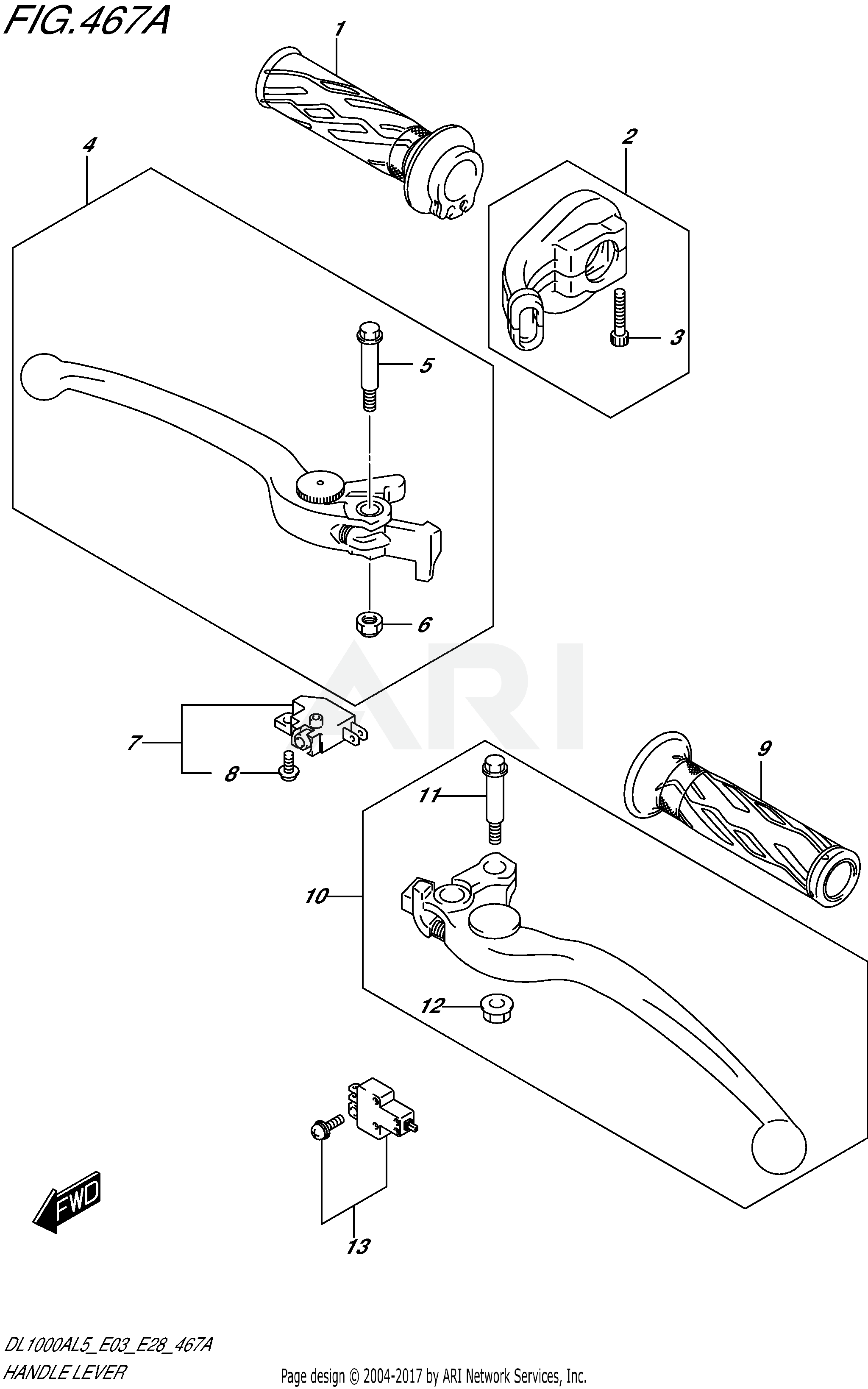 HANDLE LEVER