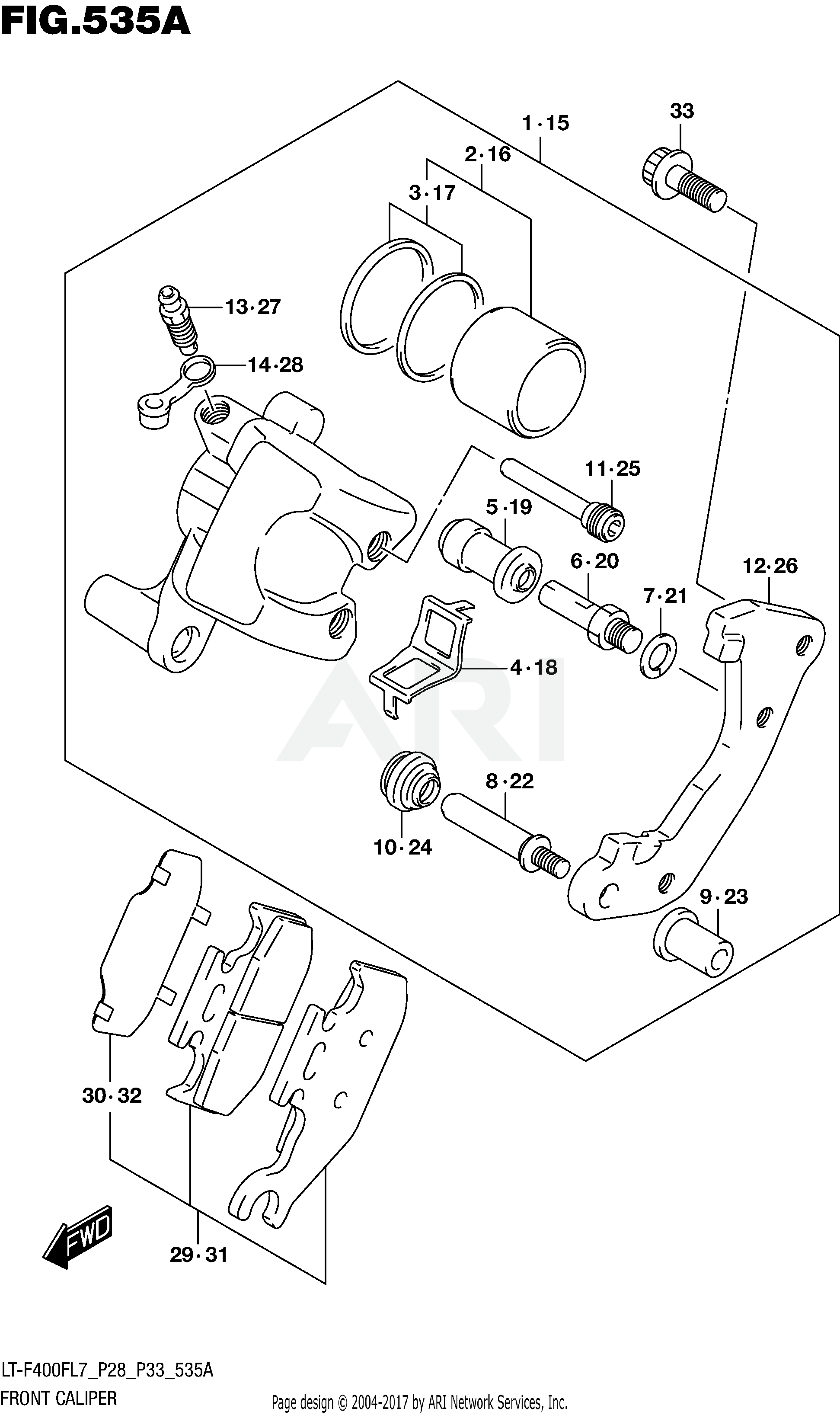 FRONT CALIPER