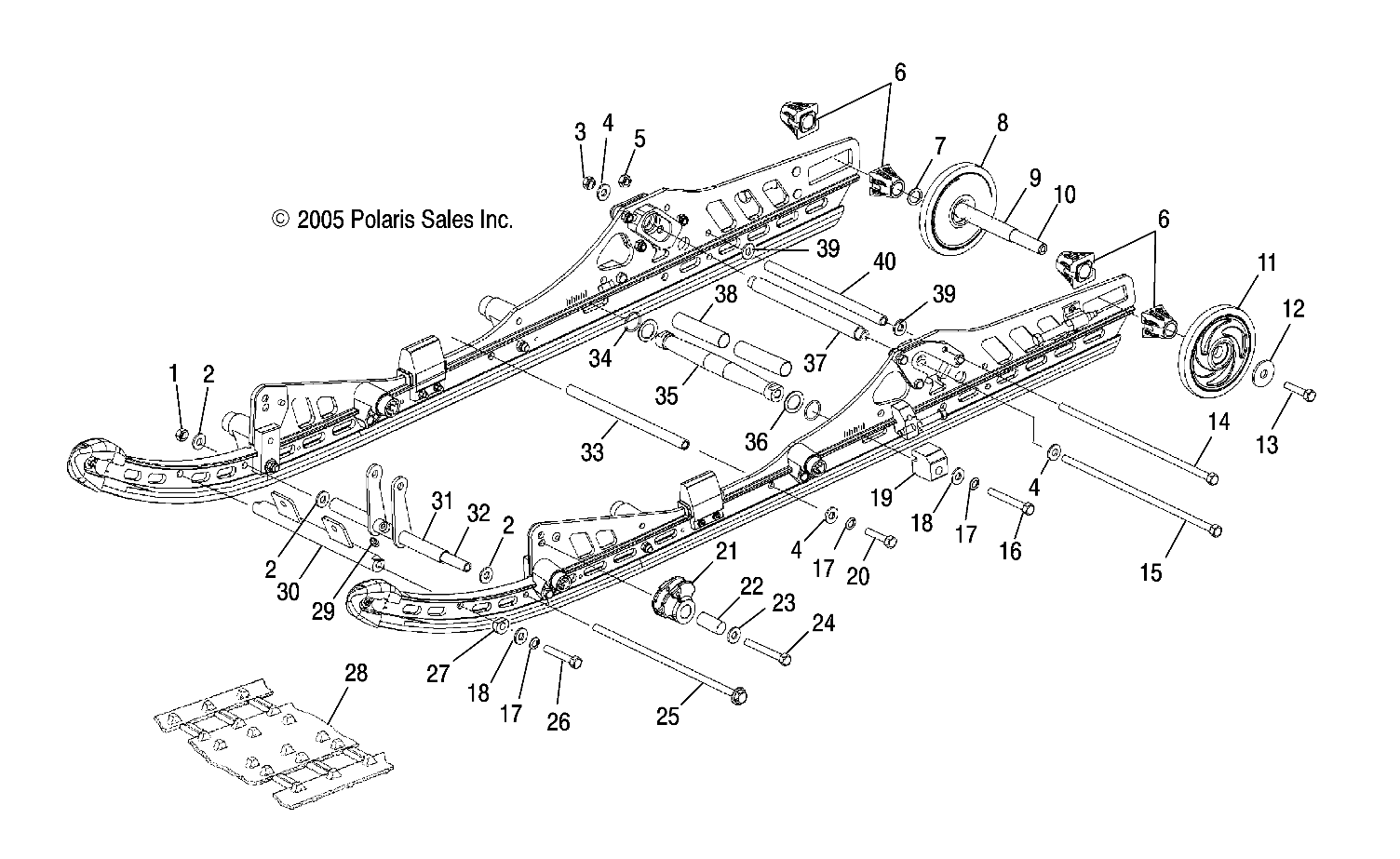 SUSPENSION, REAR - S06NT6ES (4998889888B08)