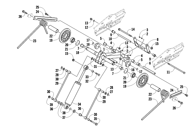 REAR SUSPENSION REAR ARM ASSEMBLY