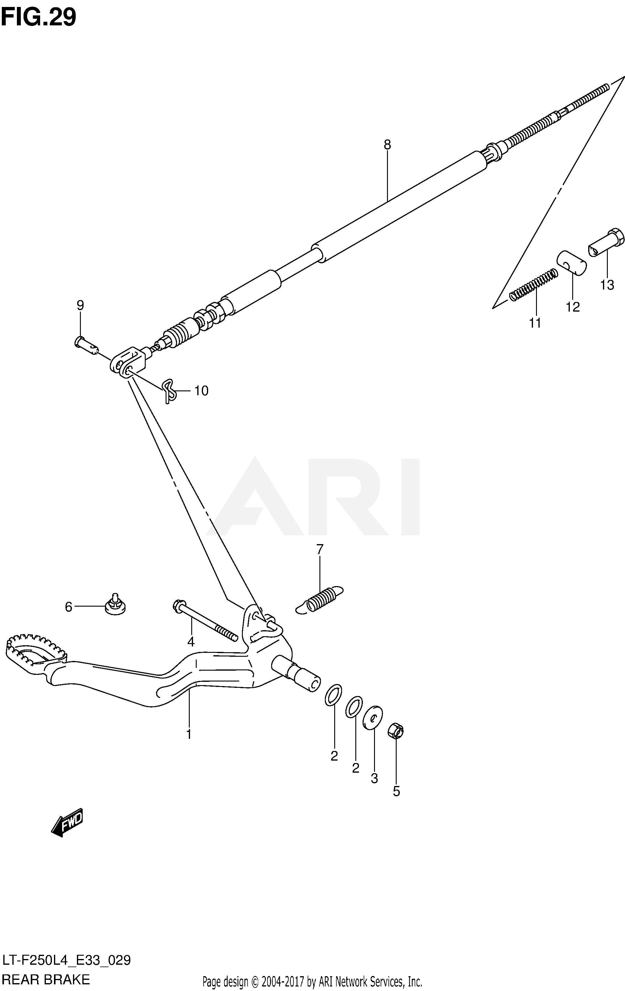 REAR BRAKE