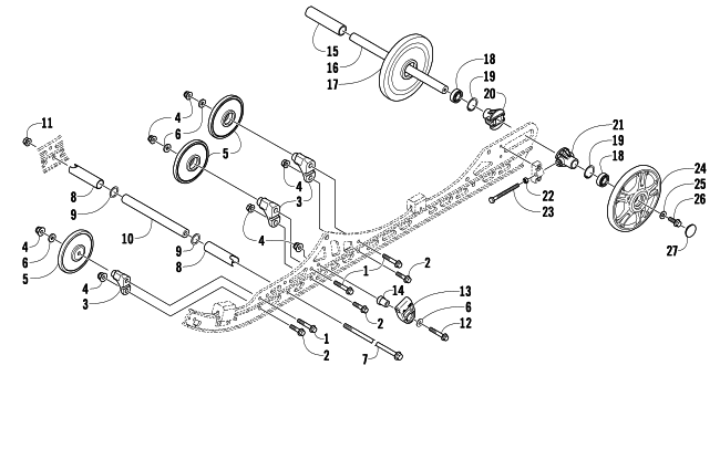 IDLER WHEEL ASSEMBLY