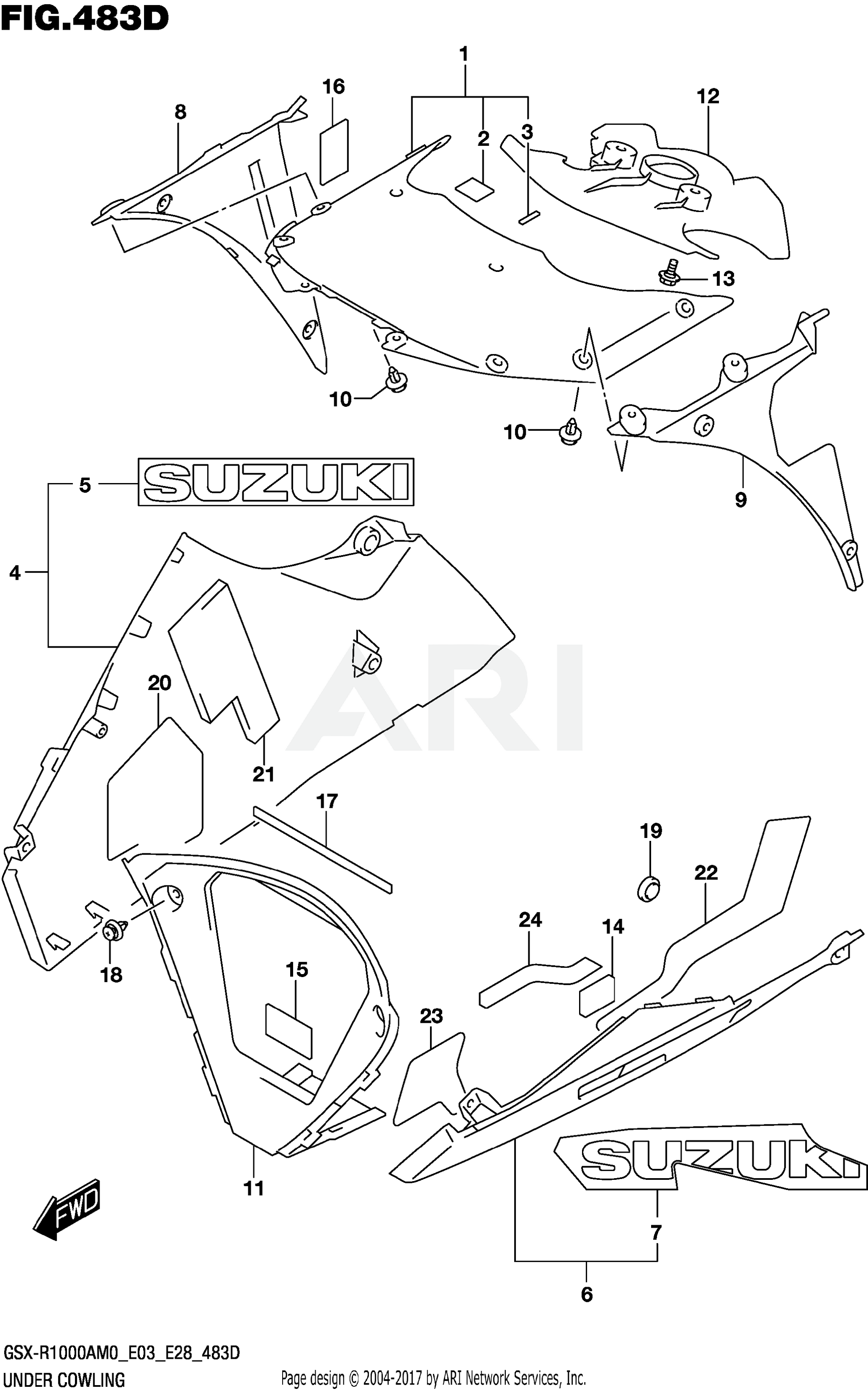 UNDER COWLING (GSX-R1000RZA)