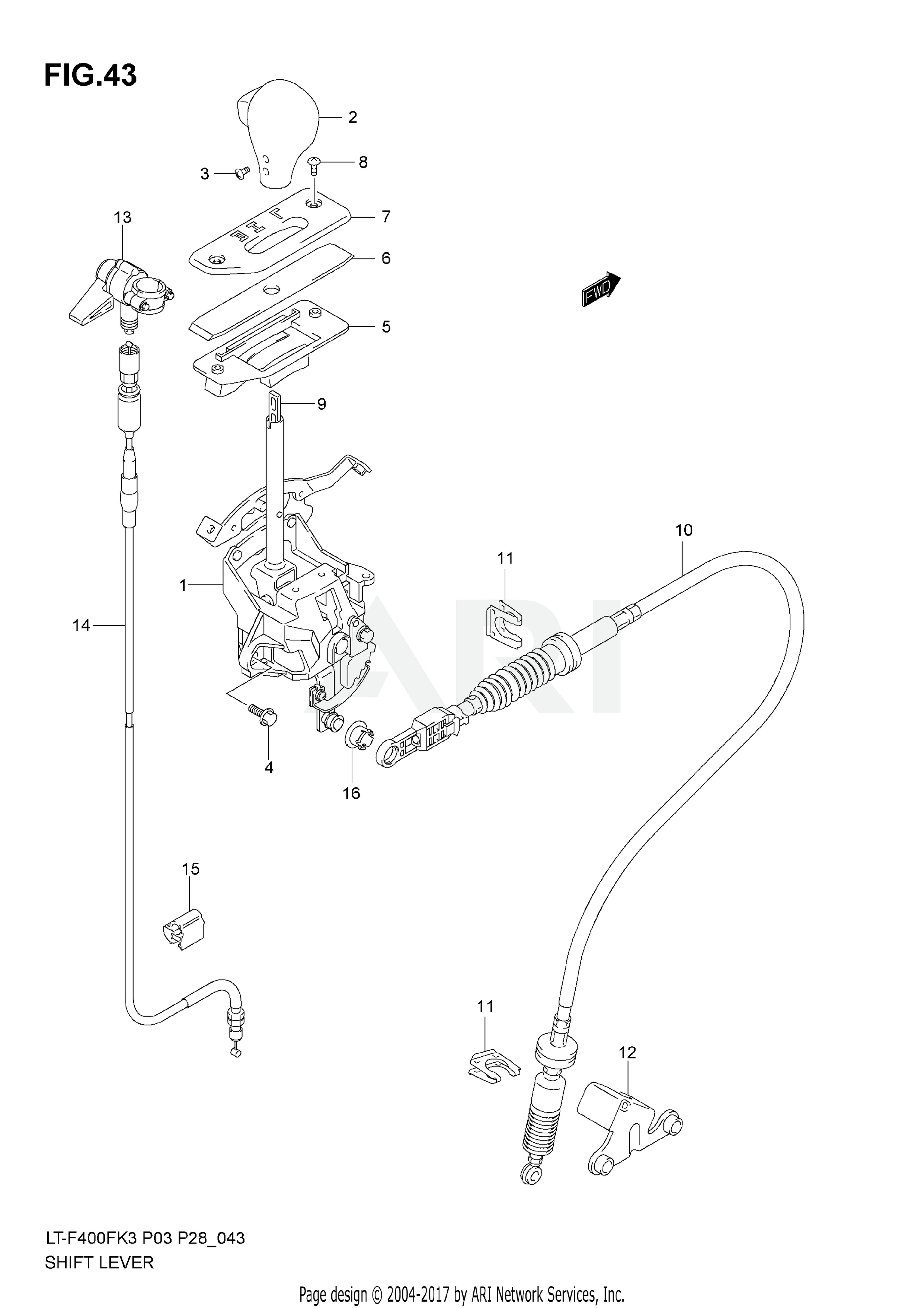 SHIFT LEVER