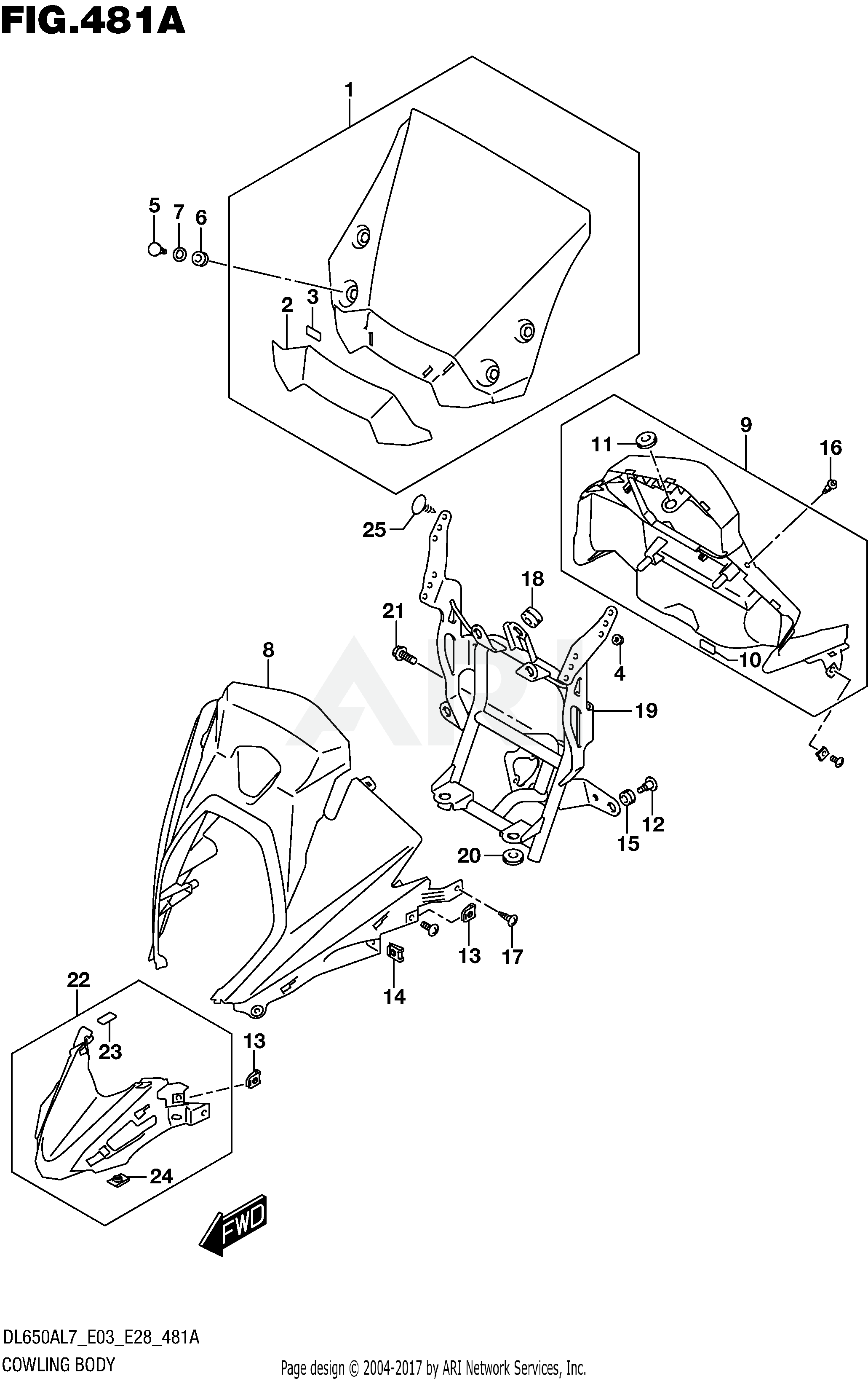 COWLING BODY