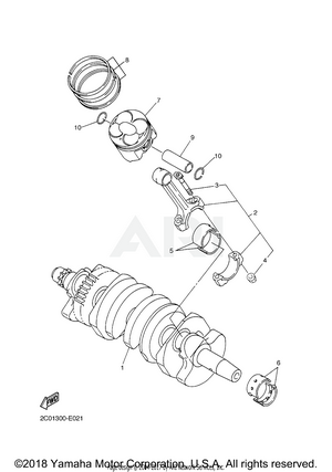 CRANKSHAFT PISTON