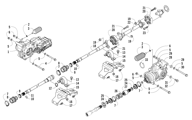 DRIVE TRAIN ASSEMBLY