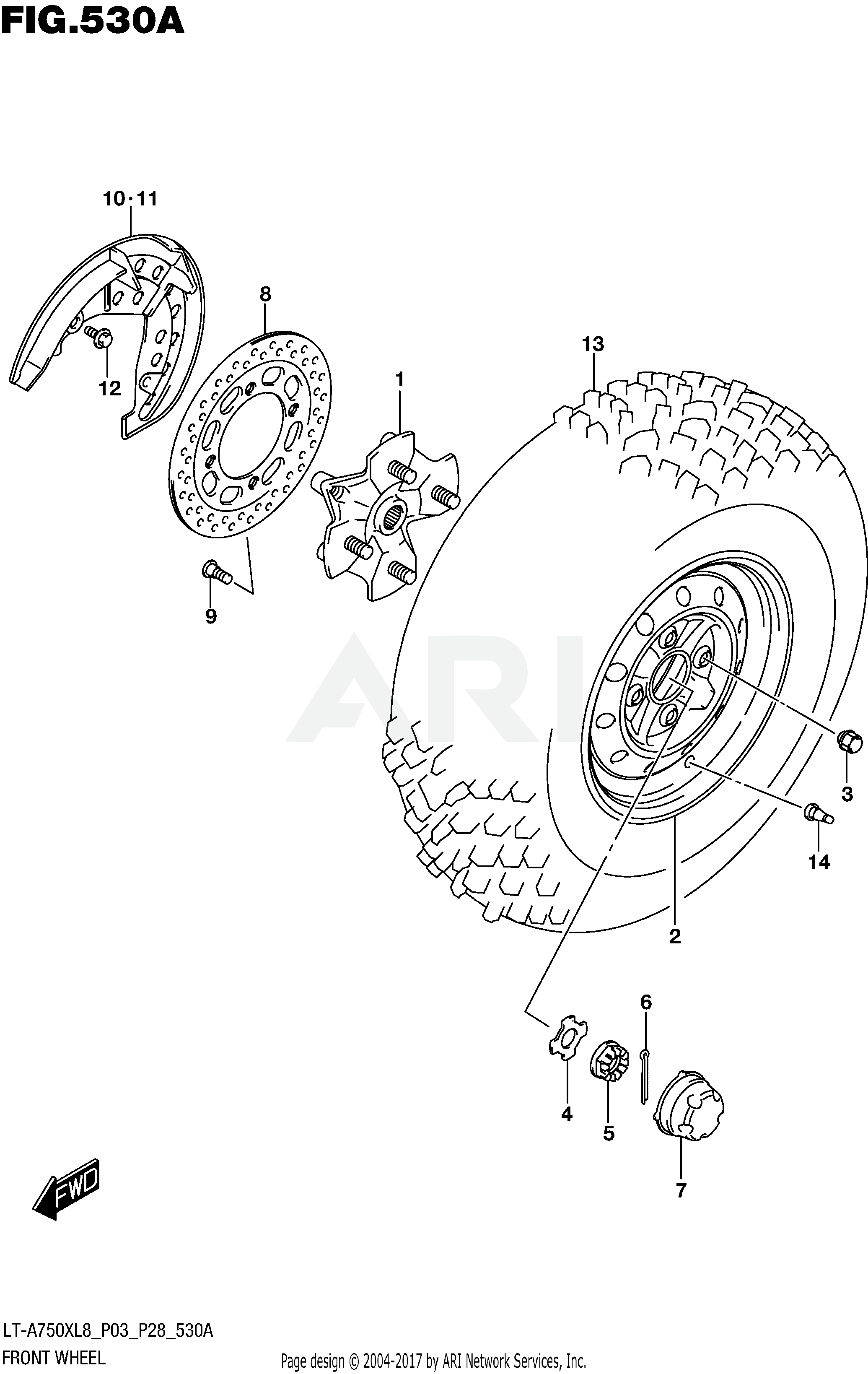 FRONT WHEEL