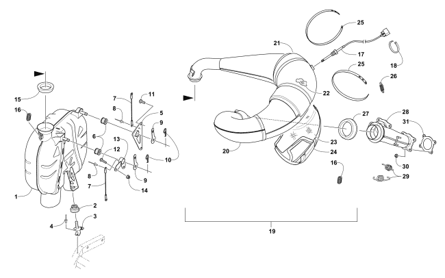 EXHAUST ASSEMBLY