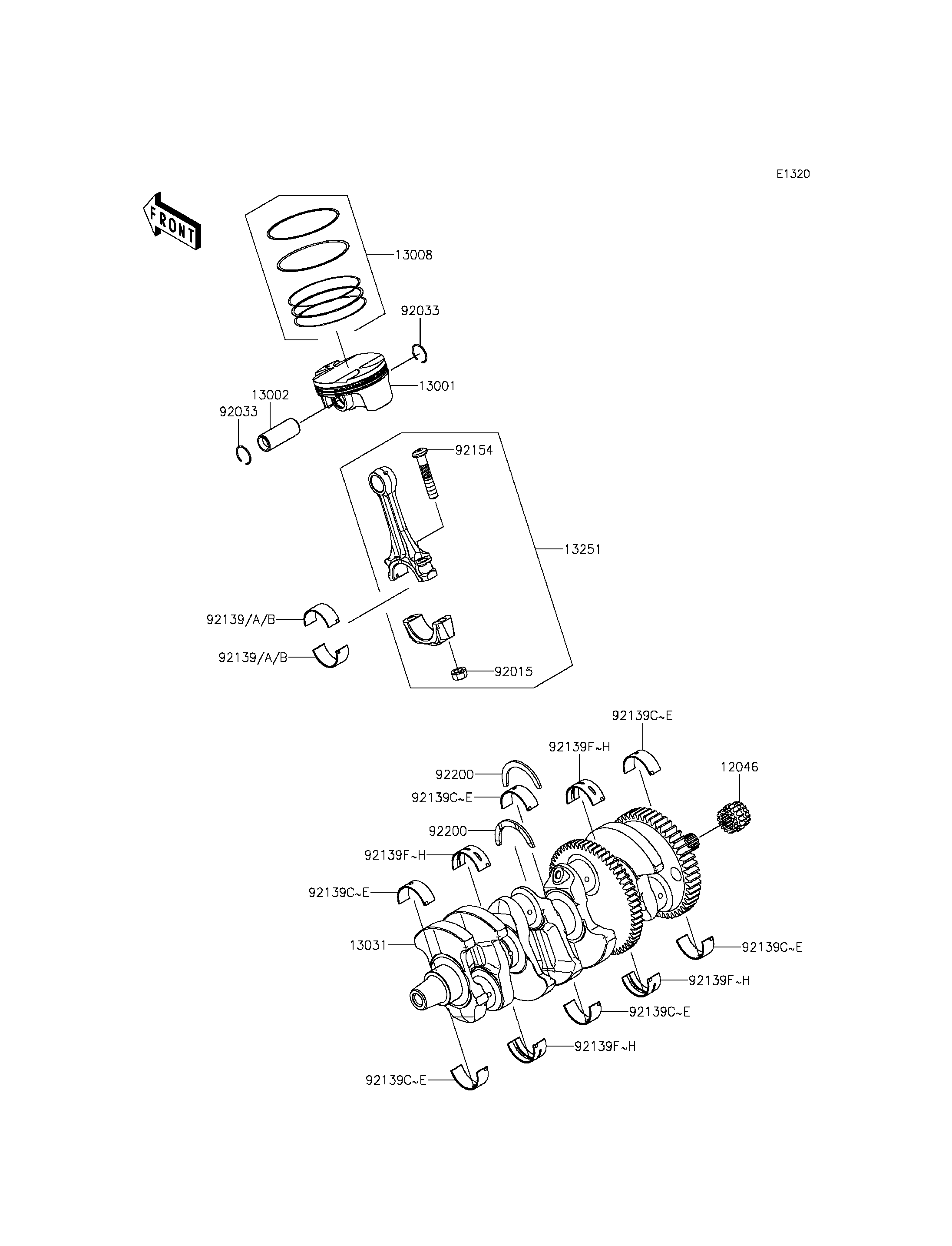 Crankshaft/Piston(s)