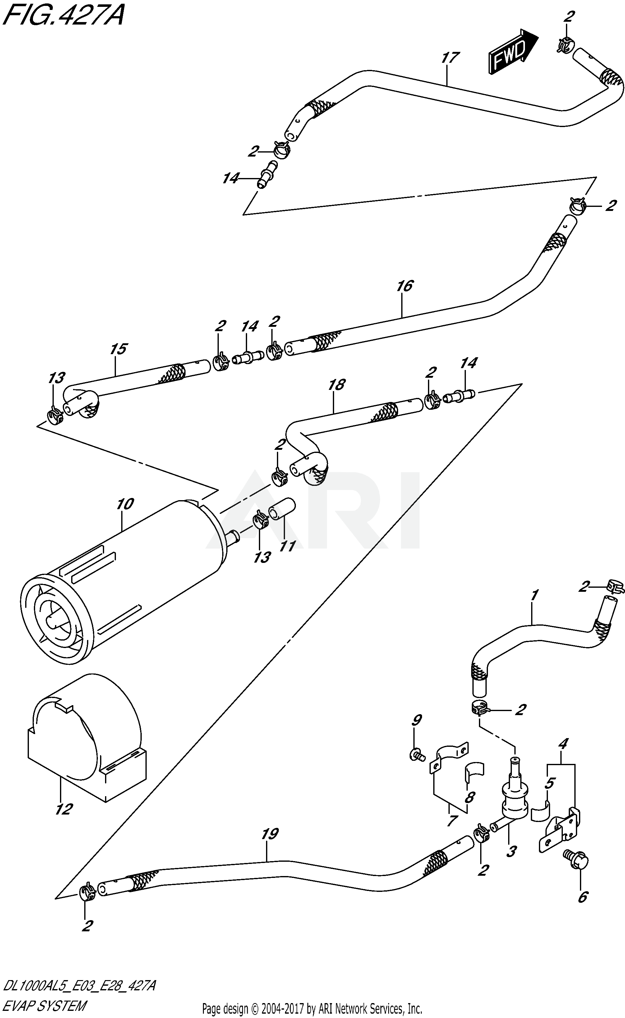 EVAP SYSTEM (DL1000AL5 E33)