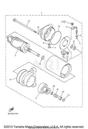 STARTING MOTOR