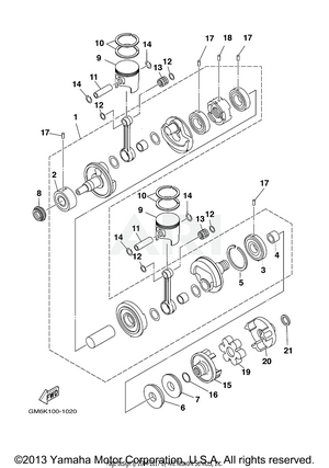 CRANKSHAFT PISTON