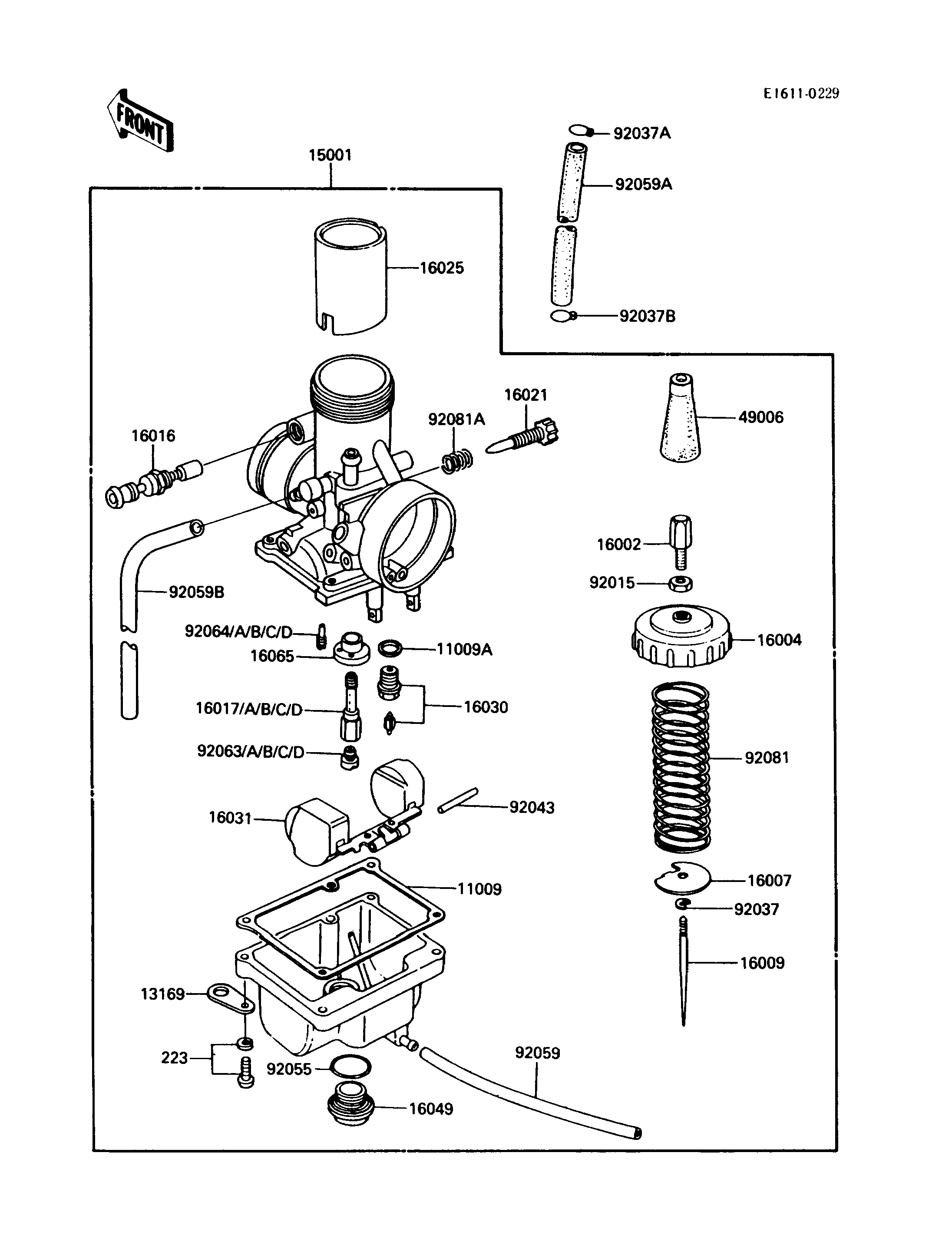 Carburetor(KDX80-C1/C2/C3)